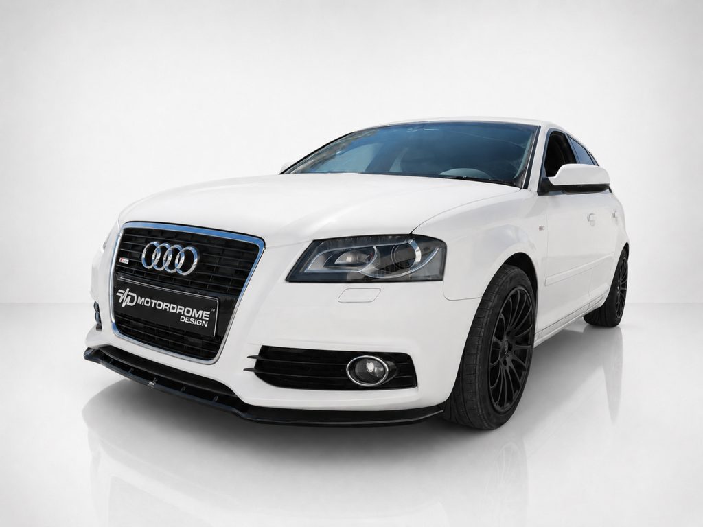 Εικόνα 1 από 4 — Motordrome – Εμπρός Σπλίτερ για Audi A3 S-Line 8P Facelift (2008-2012) – 1 Τεμ.  (K151-005)
