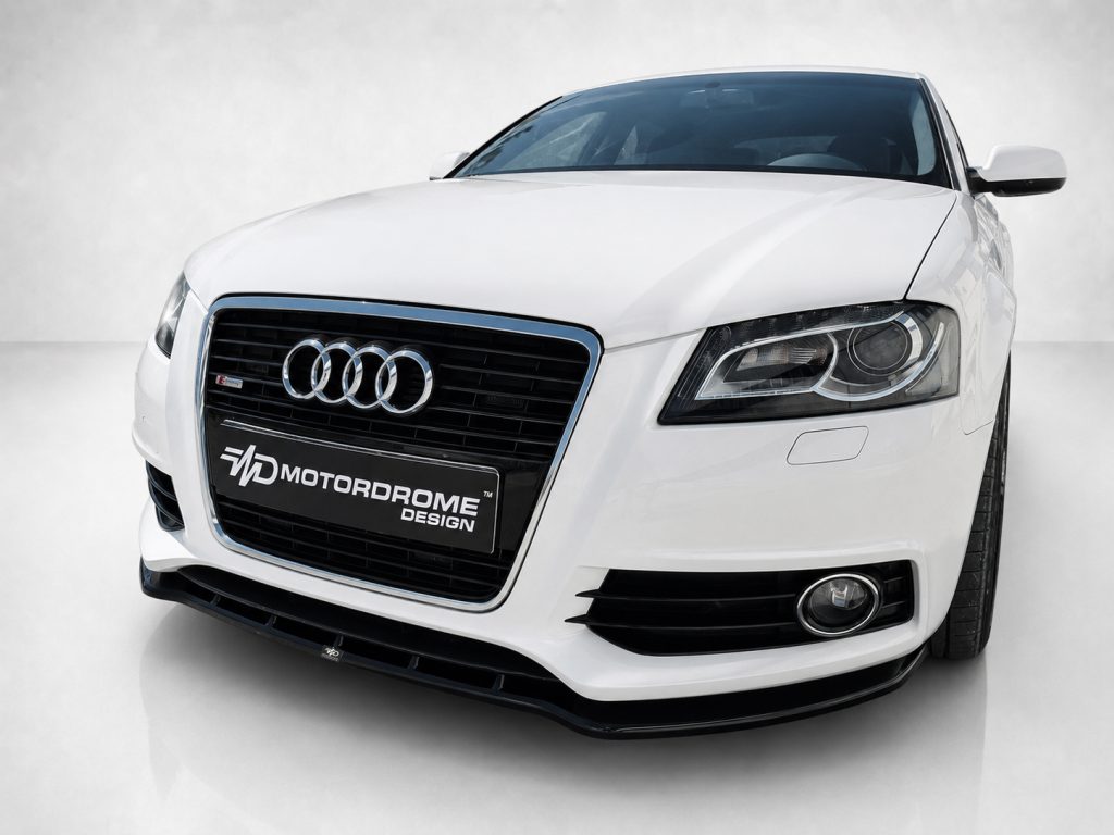 Εικόνα 3 από 4 — Motordrome – Εμπρός Σπλίτερ για Audi A3 S-Line 8P Facelift (2008-2012) – 1 Τεμ.  (K151-005)