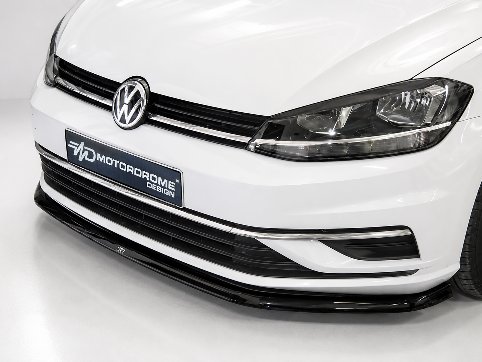 Εικόνα 1 από 4 — Motordrome – Εμπρός Σπλίτερ για Volkswagen Golf Mk7 Facelift (2016-2019) – 1 Τεμ.  (K156-001)