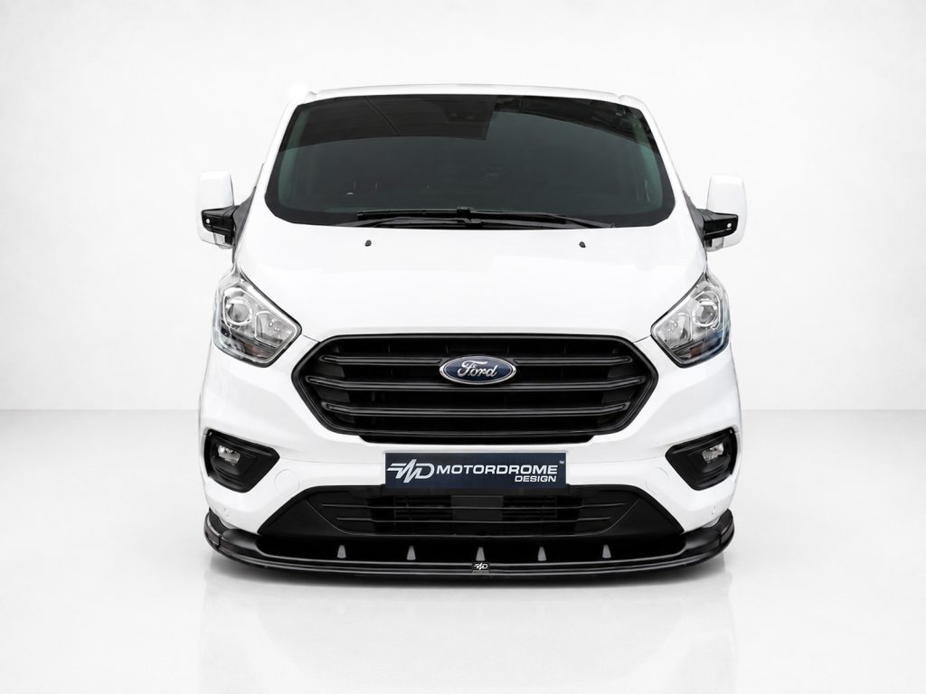 Εικόνα 1 από 3 — Motordrome – Εμπρός Σπλίτερ για Ford Transit Custom Mk1 Facelift (2018-2023) – 1 Τεμ.  (K161-001)