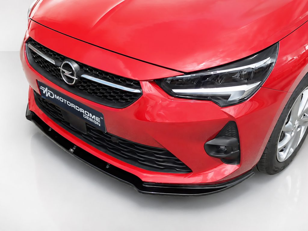 Εικόνα 4 από 4 — Motordrome – Εμπρός Σπλίτερ για Opel Corsa F (2019-2023) – 1 Τεμ.  (K163-001)