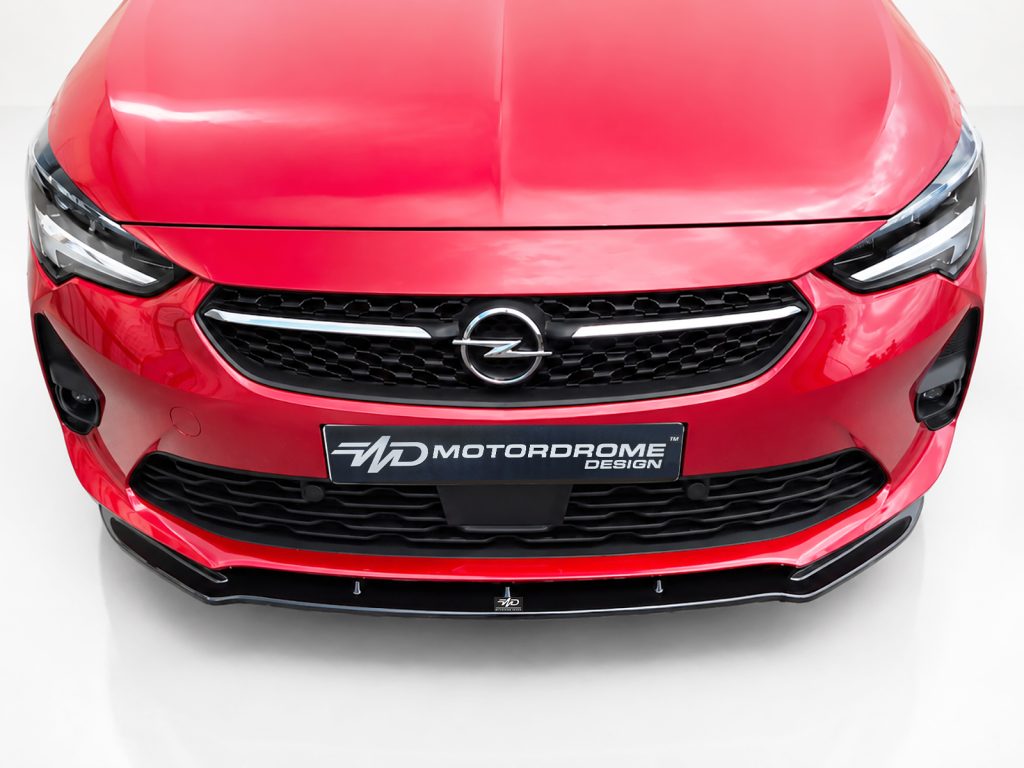 Εικόνα 3 από 4 — Motordrome – Εμπρός Σπλίτερ για Opel Corsa F (2019-2023) – 1 Τεμ.  (K163-001)