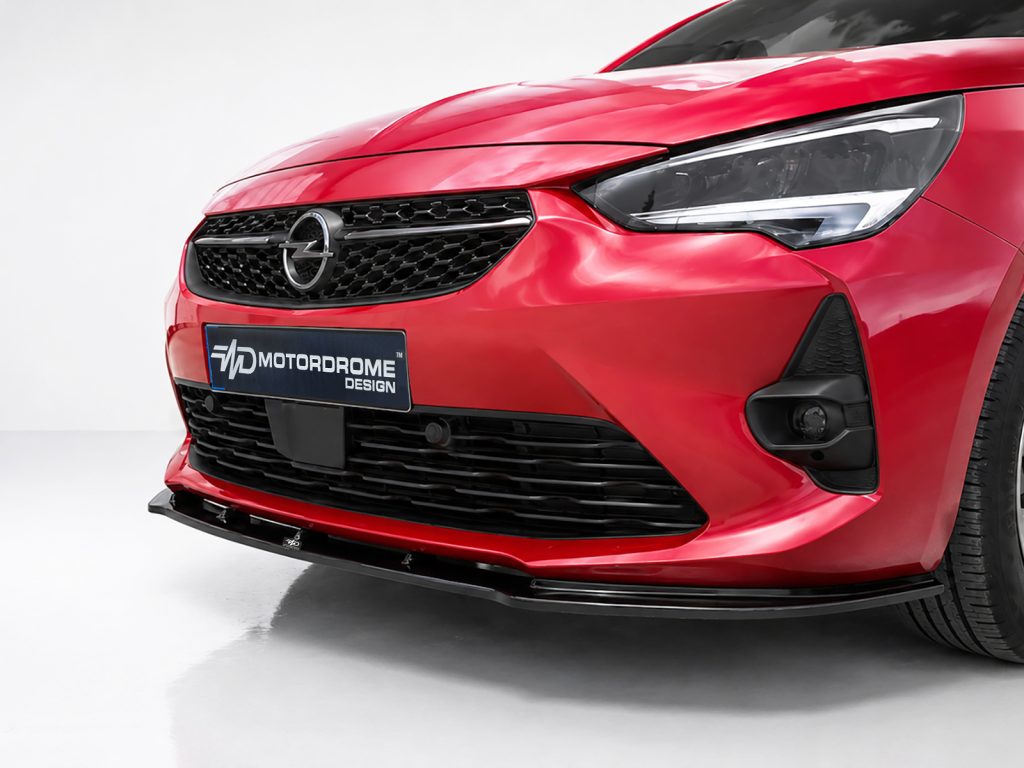 Εικόνα 2 από 4 — Motordrome – Εμπρός Σπλίτερ για Opel Corsa F (2019-2023) – 1 Τεμ.  (K163-001)