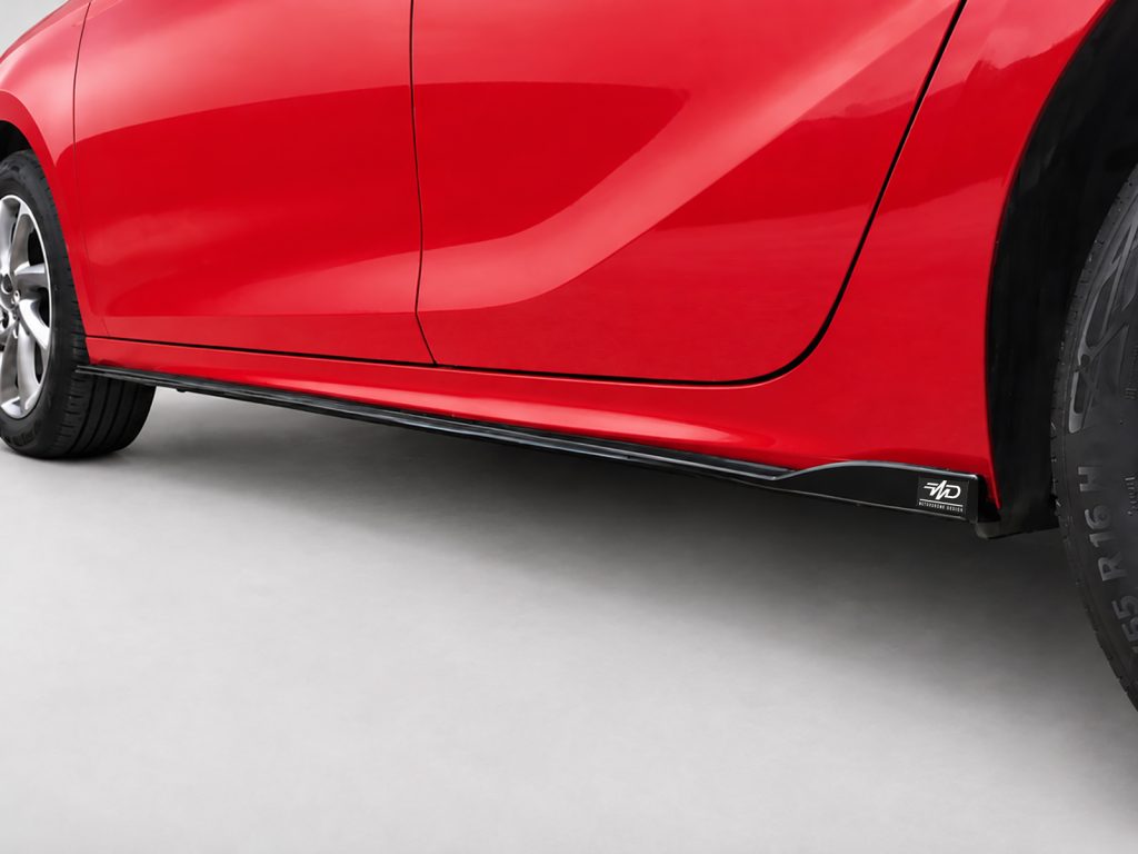 Εικόνα 4 από 4 — Motordrome – Επιπρόσθετα Μαρσπιέ για Opel Corsa F (2019-) – 1 Σετ. (K163-003)