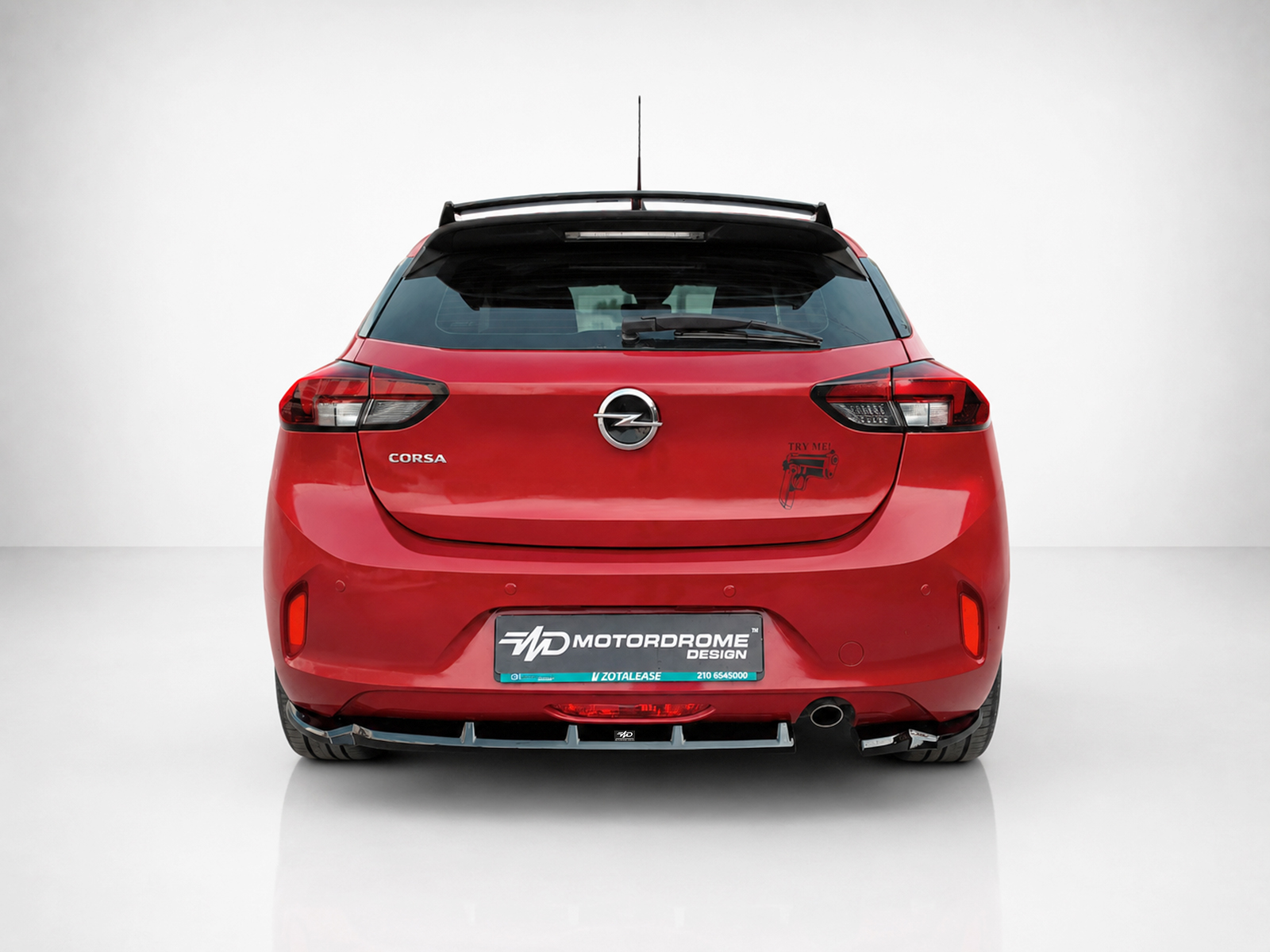 Εικόνα 1 από 5 — Motordrome – Πίσω Σπλίτερ για Opel Corsa F (2019-) – 1 Τεμ.  (K163-007)