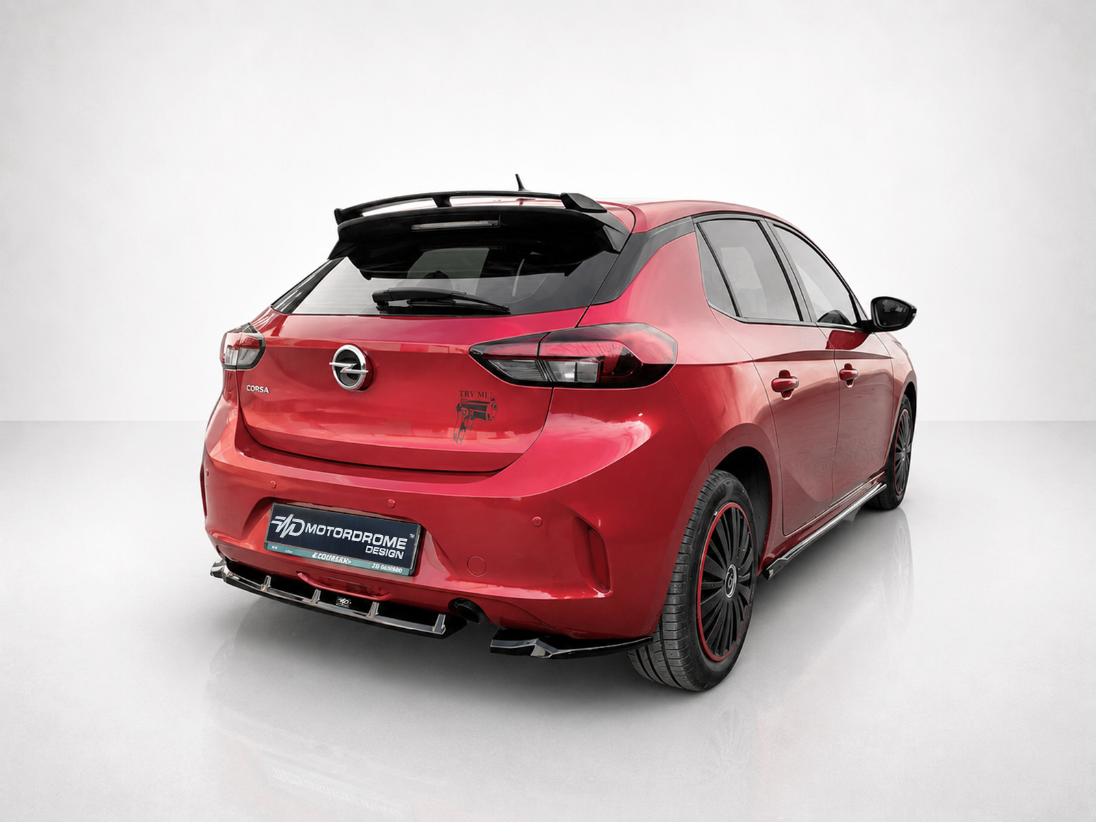Εικόνα 3 από 5 — Motordrome – Πίσω Σπλίτερ για Opel Corsa F (2019-) – 1 Τεμ.  (K163-007)