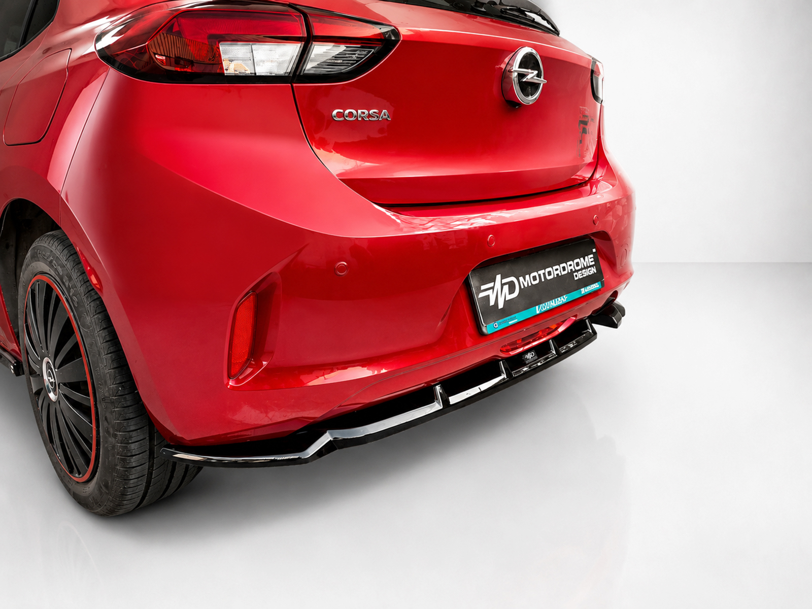 Εικόνα 4 από 5 — Motordrome – Πίσω Σπλίτερ για Opel Corsa F (2019-) – 1 Τεμ.  (K163-007)