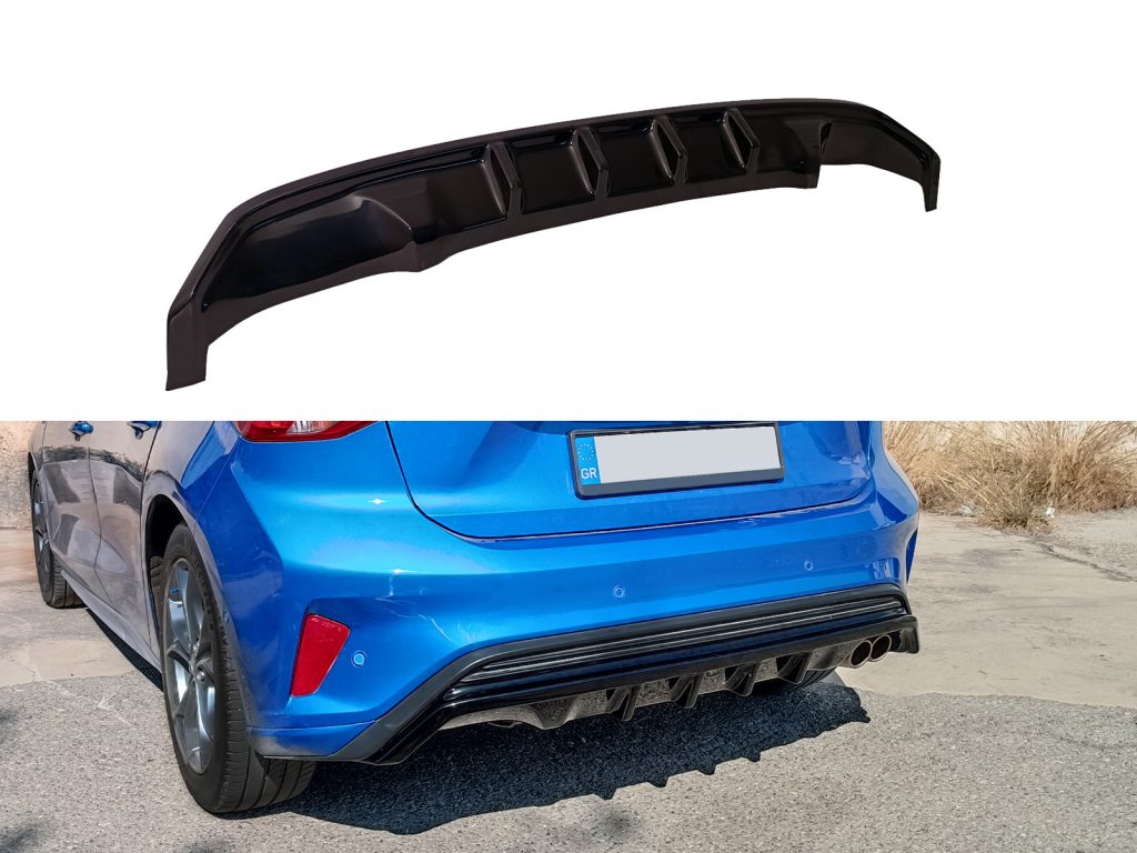 Εικόνα 1 από 6 — Motordrome – Πίσω Διαχύτης για Ford Focus Hatchback Mk4 ST-Line – 1 Τεμ.  (K165-003)