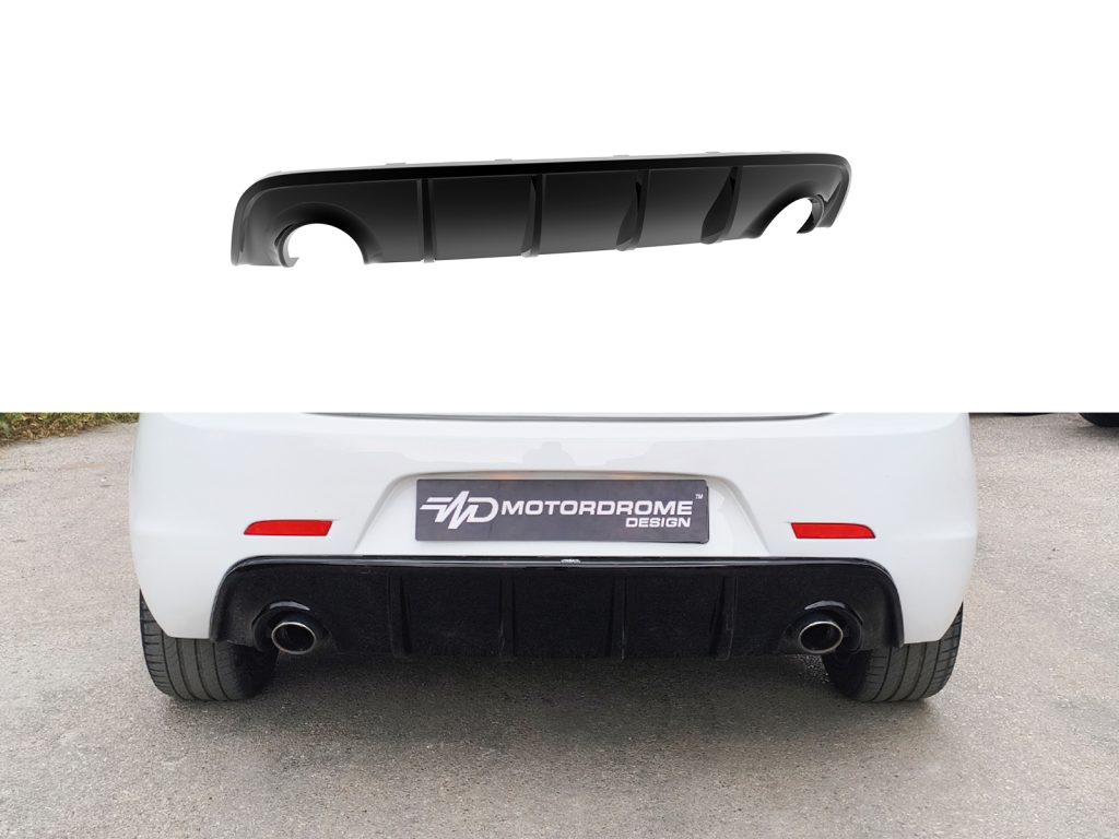 Εικόνα 1 από 4 — Motordrome – Πίσω Διαχύτης για Alfa Romeo Giulietta (Εξάτμιση L+R) – 1 Τεμ.  (K166-001)