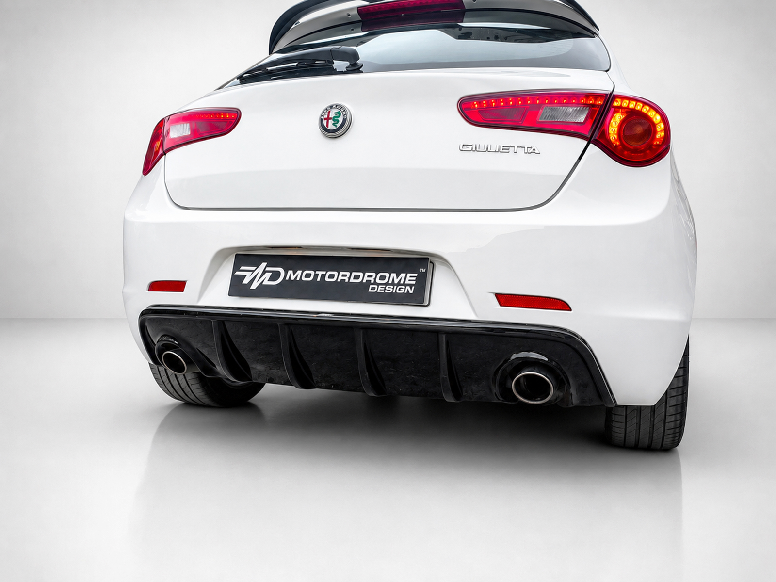 Εικόνα 3 από 4 — Motordrome – Πίσω Διαχύτης για Alfa Romeo Giulietta (Εξάτμιση L+R) – 1 Τεμ.  (K166-001)