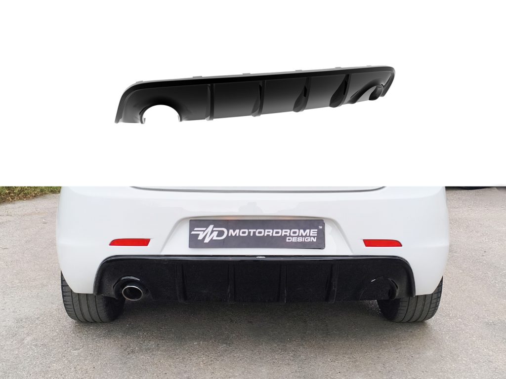 Εικόνα 1 από 6 — Motordrome – Πίσω Διαχύτης για Alfa Romeo Giulietta (Μονή Εξάτμιση) – 1 Τεμ.  (K166-002)