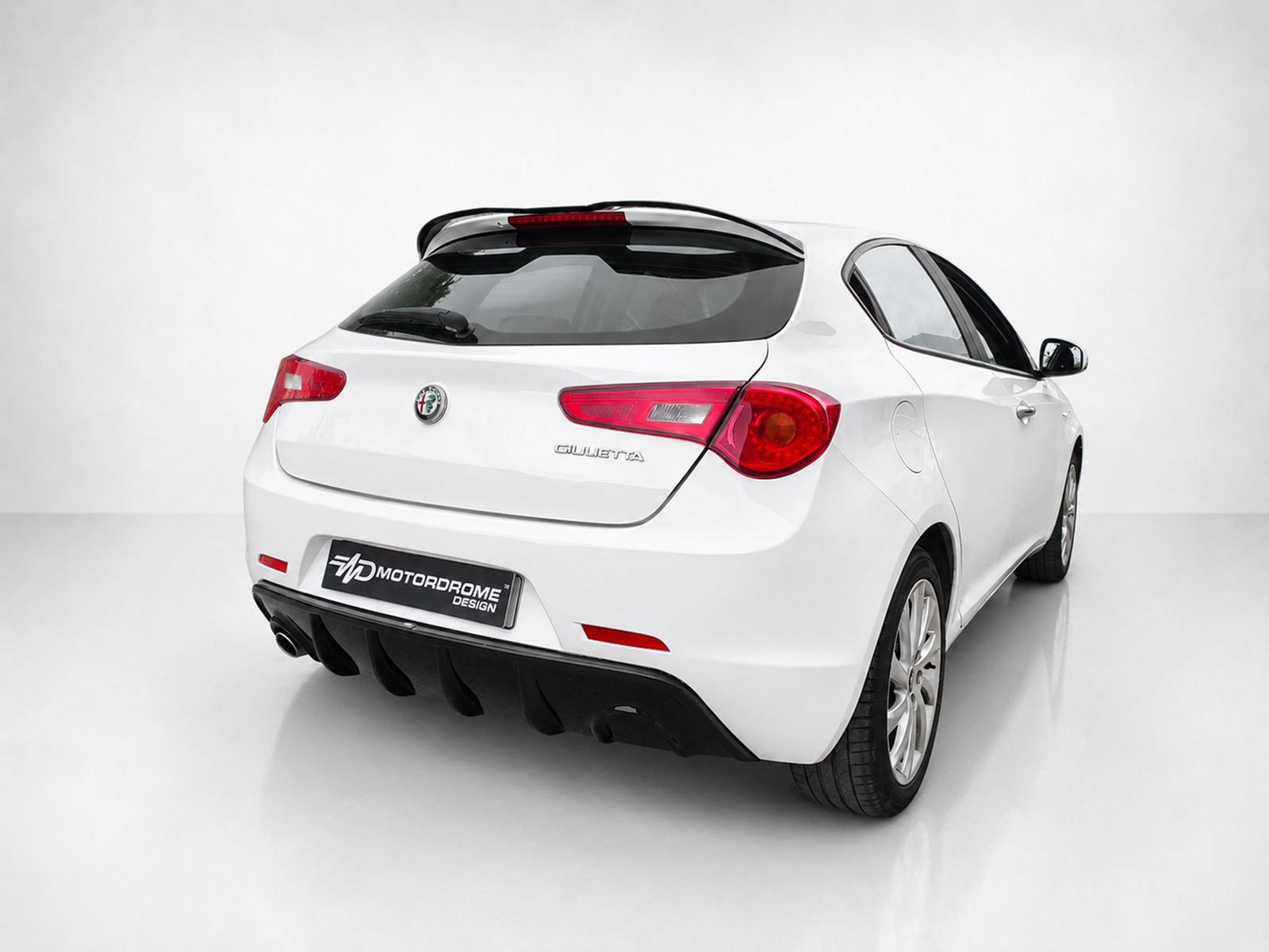 Εικόνα 2 από 6 — Motordrome – Πίσω Διαχύτης για Alfa Romeo Giulietta (Μονή Εξάτμιση) – 1 Τεμ.  (K166-002)