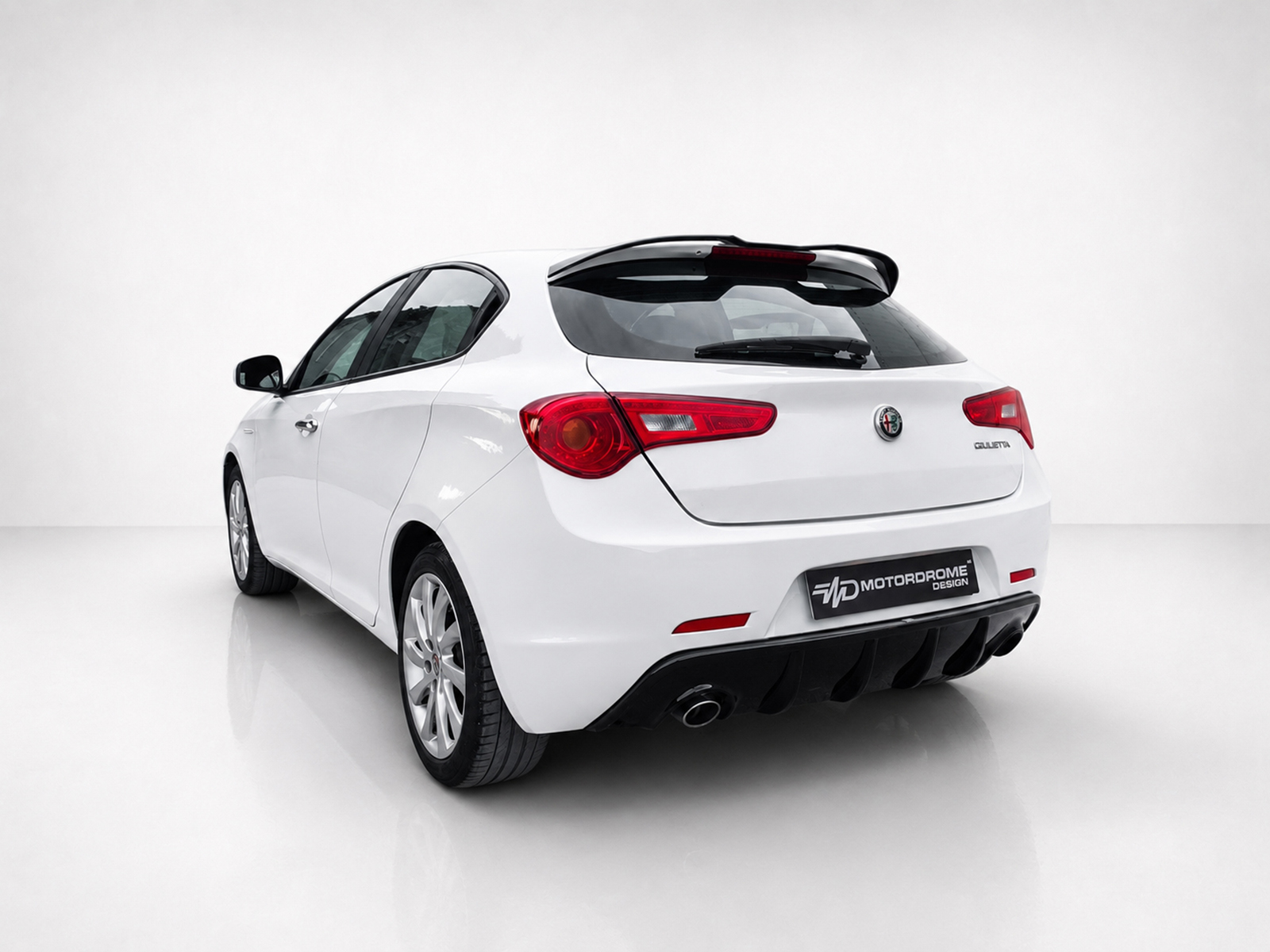 Εικόνα 3 από 6 — Motordrome – Πίσω Διαχύτης για Alfa Romeo Giulietta (Μονή Εξάτμιση) – 1 Τεμ.  (K166-002)