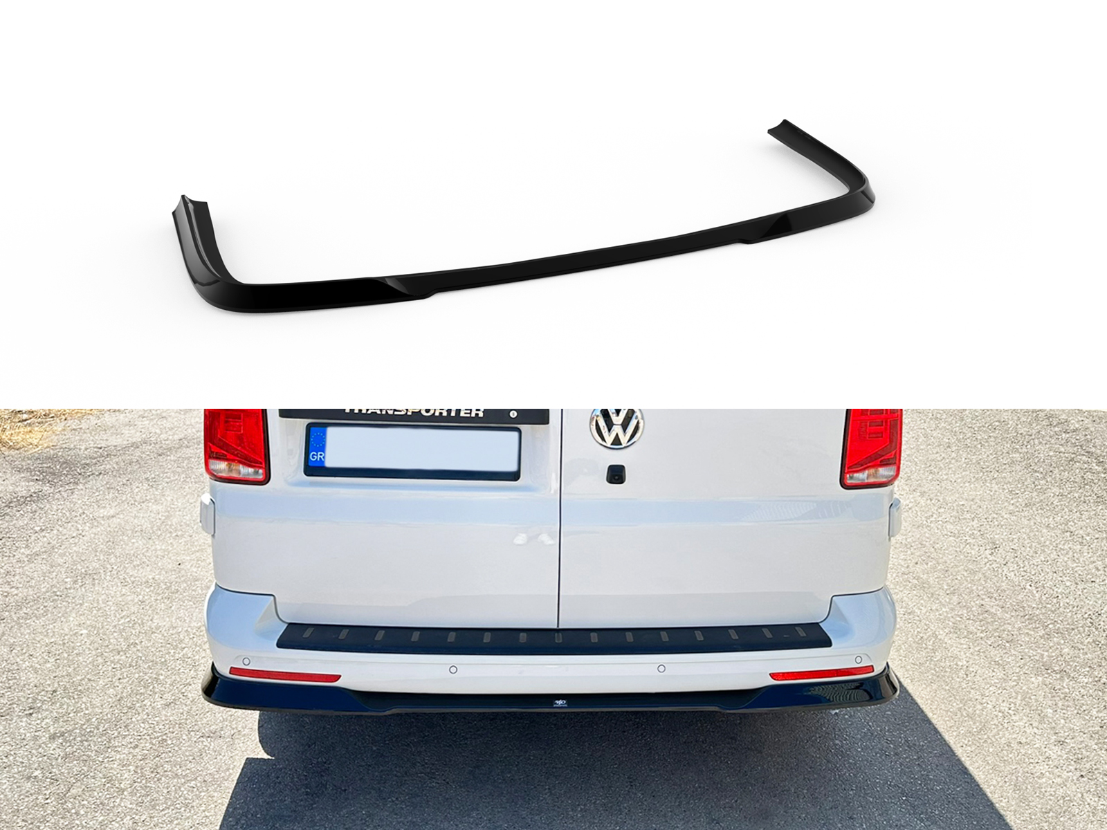 Εικόνα 1 από 6 — Motordrome – Πίσω Σπλίτερ Μακρύ για Volkswagen T6.1 – 1 Τεμ.  (K168-004)