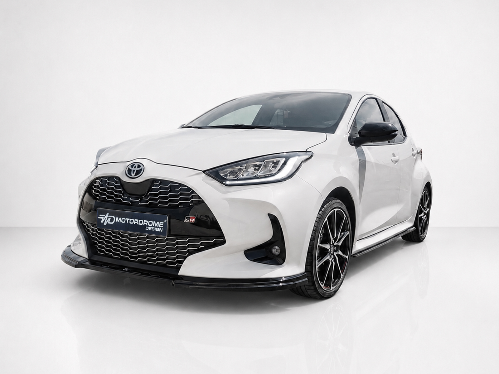 Εικόνα 1 από 7 — Motordrome – Εμπρός Σπλίτερ για Toyota Yaris Mk4 GR Sport (2022-) – 1 Τεμ.  (K169-001)