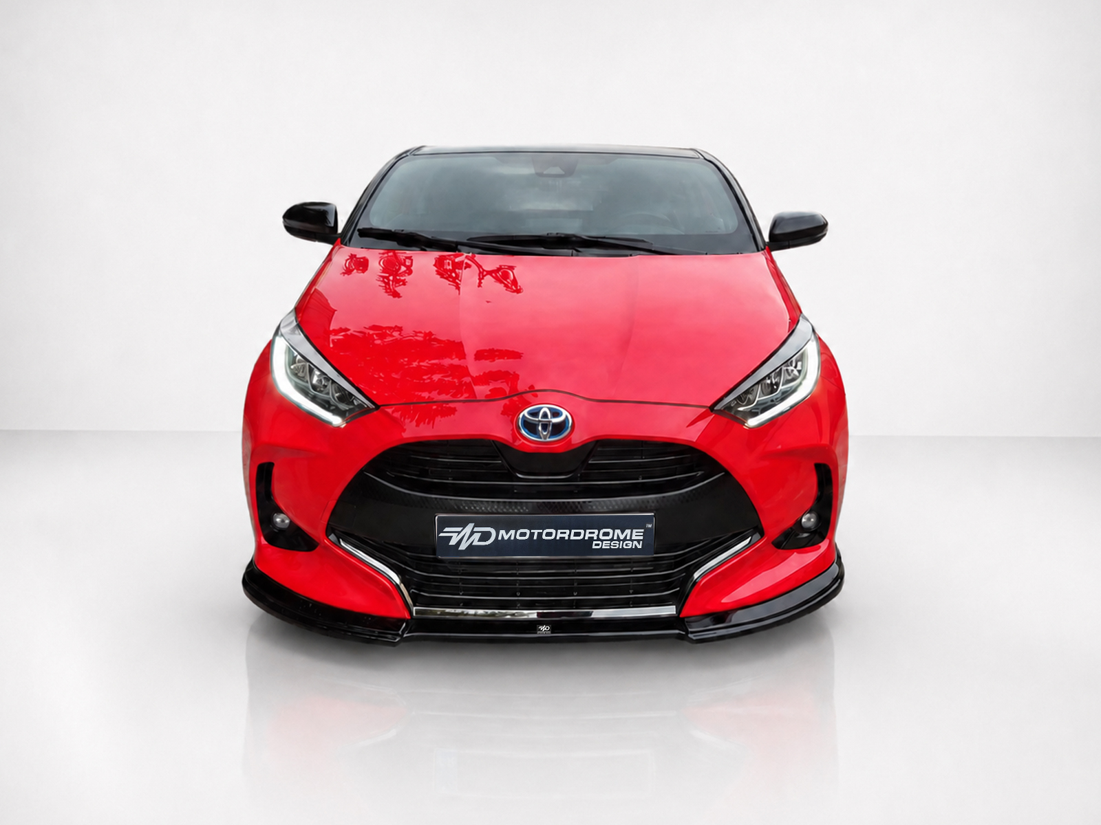 Εικόνα 6 από 7 — Motordrome – Εμπρός Σπλίτερ για Toyota Yaris Mk4 GR Sport (2022-) – 1 Τεμ.  (K169-001)