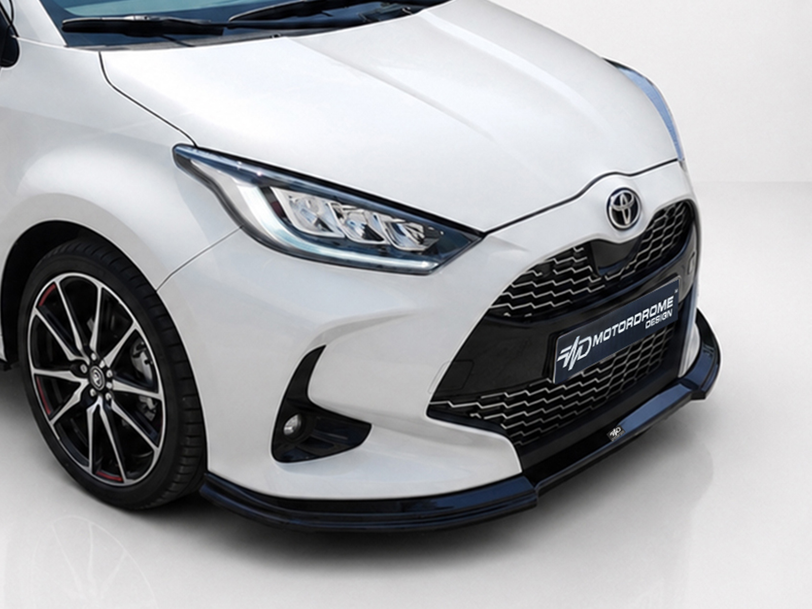 Εικόνα 3 από 7 — Motordrome – Εμπρός Σπλίτερ για Toyota Yaris Mk4 GR Sport (2022-) – 1 Τεμ.  (K169-001)