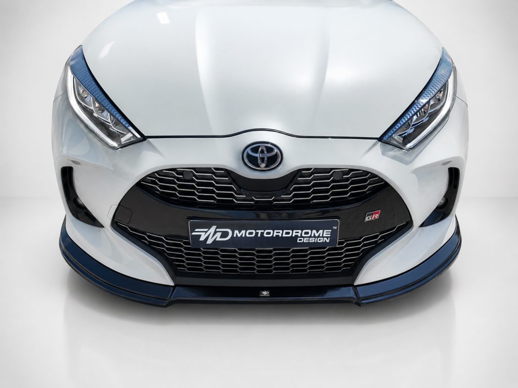 Εικόνα 4 από 7 — Motordrome – Εμπρός Σπλίτερ για Toyota Yaris Mk4 GR Sport (2022-) – 1 Τεμ.  (K169-001)