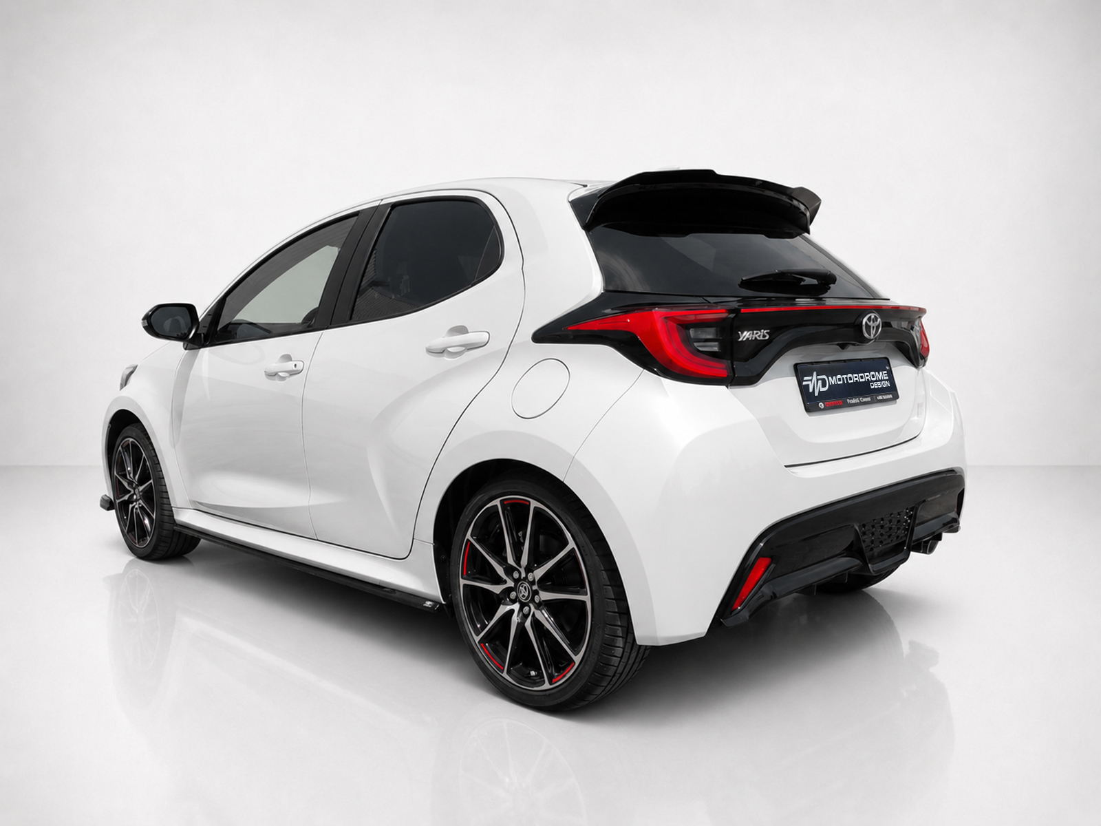 Εικόνα 6 από 7 — Motordrome – Επιπρόσθετα Μαρσπιέ για Toyota Yaris Mk4 (2020-) – 1 Σετ. (K169-002)