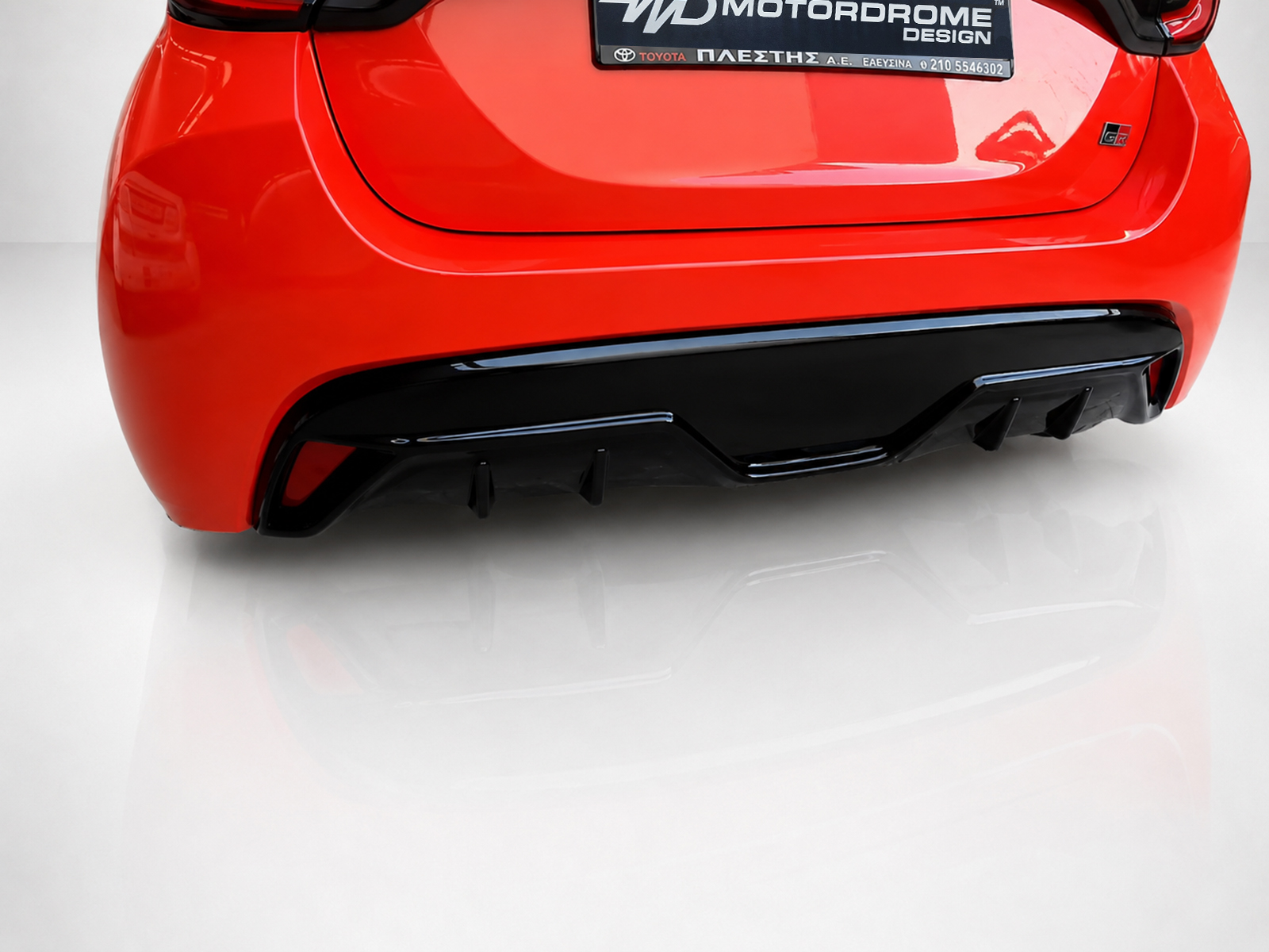 Εικόνα 2 από 3 — Motordrome – Πίσω Διαχύτης για Toyota Yaris Mk4 (2020-) – 1 Τεμ.  (K169-003)