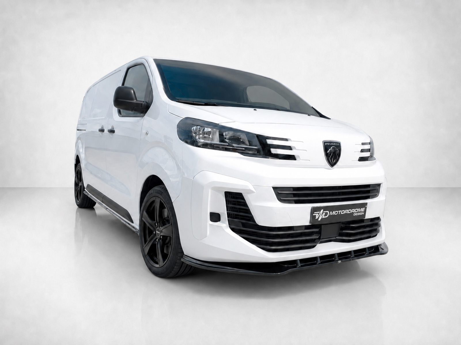 Εικόνα 2 από 5 — Motordrome – Εμπρός Σπλίτερ για Citroen Jumpy / Space Tourer / Fiat Scudo / Opel Vivaro / Zafira Life / Peugeot Expert / Traveller / Toyota Proace Mk3 Facelift – 1 Τεμ.  (K170-004)