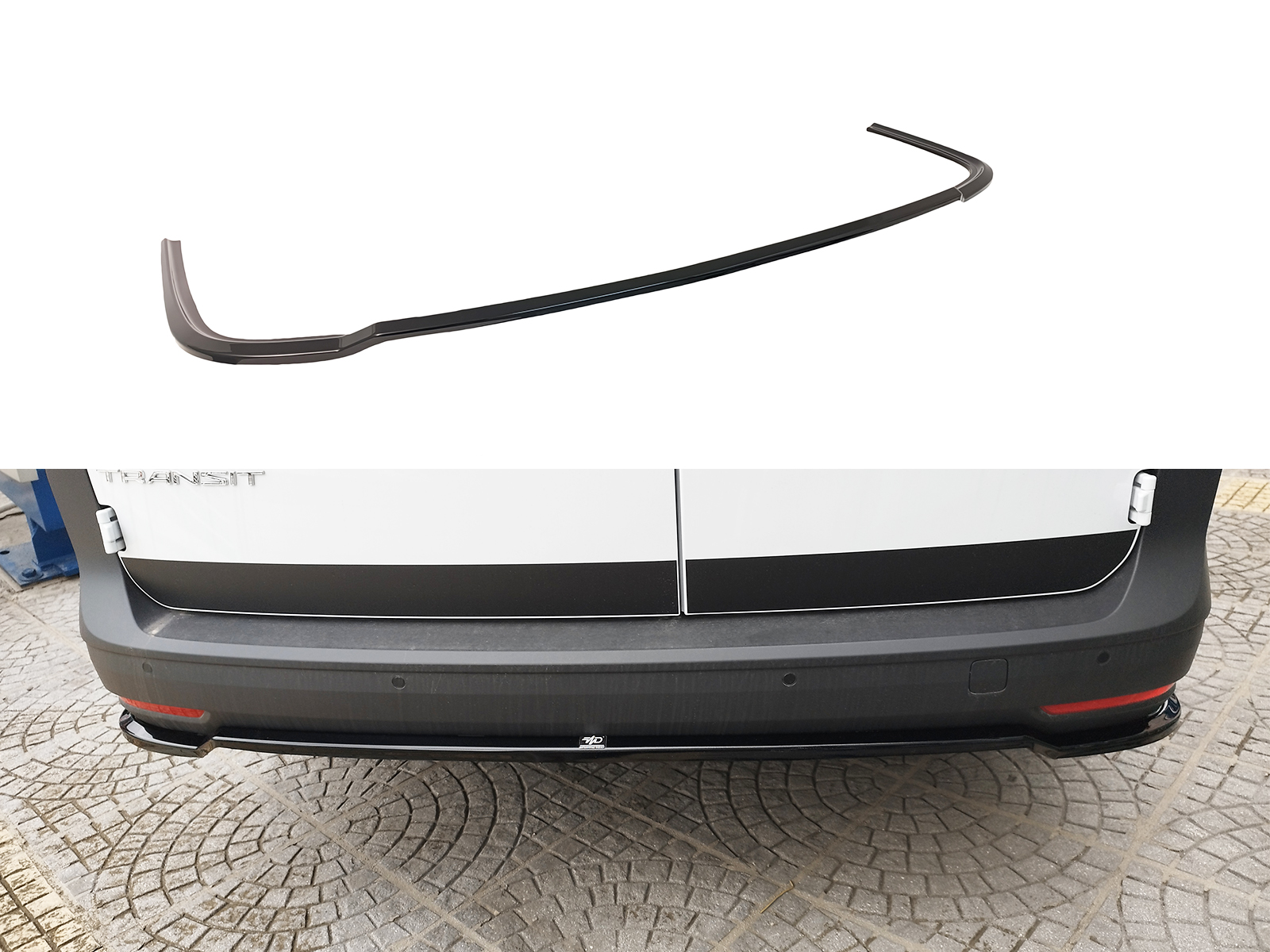 Εικόνα 1 από 10 — Motordrome – Πίσω Σπλίτερ Μακρύ για Ford Transit Connect Mk3 (2024-) – 1 Τεμ.  (K172-004)