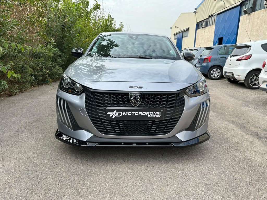 Εικόνα 2 από 10 — Motordrome – Εμπρός Σπλίτερ για Peugeot 208 Mk2 Facelift (2023-) – 1 Τεμ.  (K173-001)