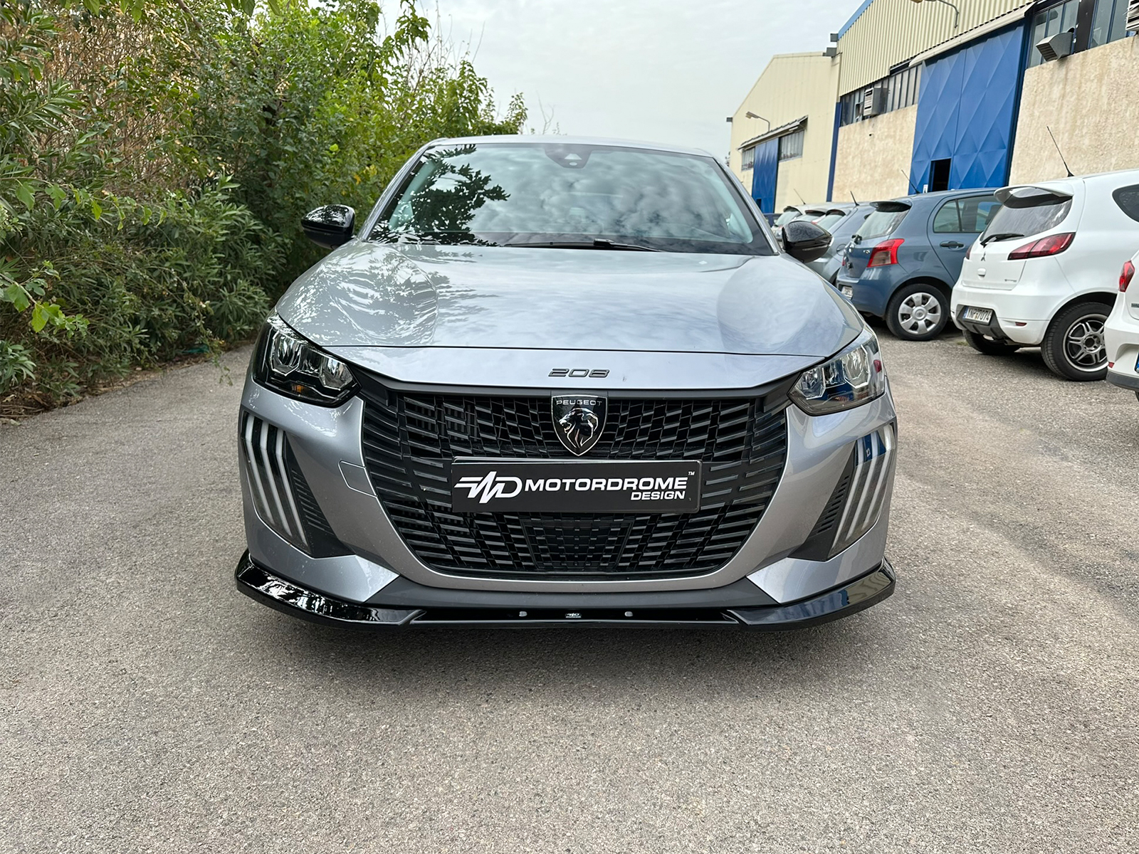 Εικόνα 2 από 10 — Motordrome – Εμπρός Σπλίτερ για Peugeot 208 Mk2 Facelift (2023-) – 1 Τεμ.  (K173-001)
