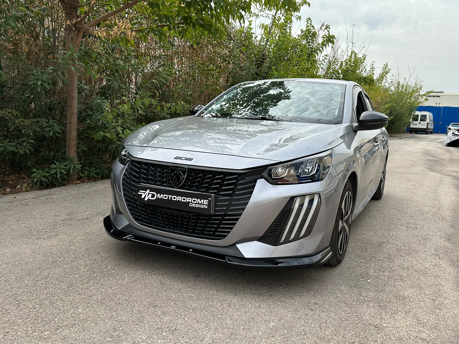 Εικόνα 3 από 10 — Motordrome – Εμπρός Σπλίτερ για Peugeot 208 Mk2 Facelift (2023-) – 1 Τεμ.  (K173-001)
