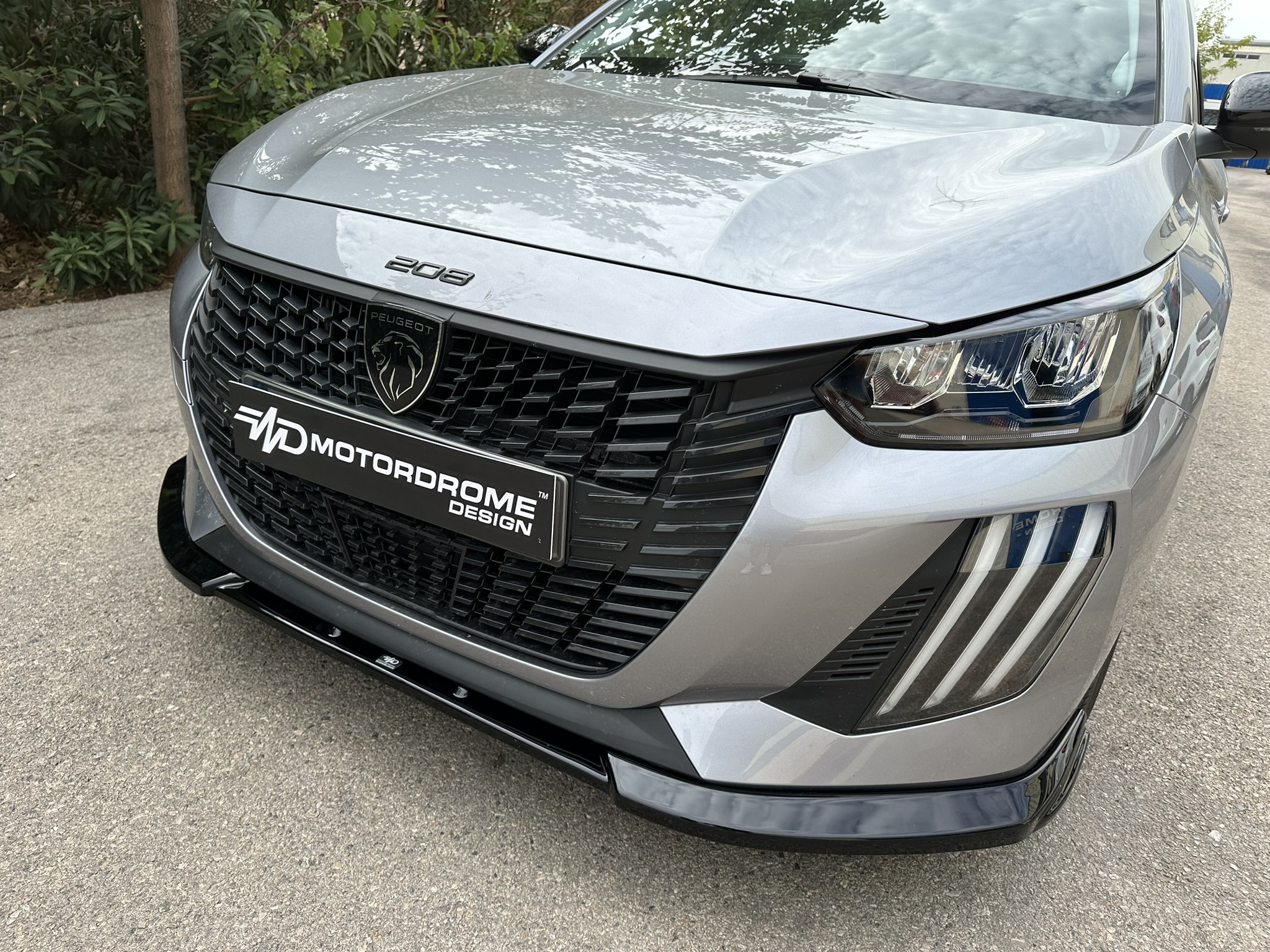 Εικόνα 4 από 10 — Motordrome – Εμπρός Σπλίτερ για Peugeot 208 Mk2 Facelift (2023-) – 1 Τεμ.  (K173-001)