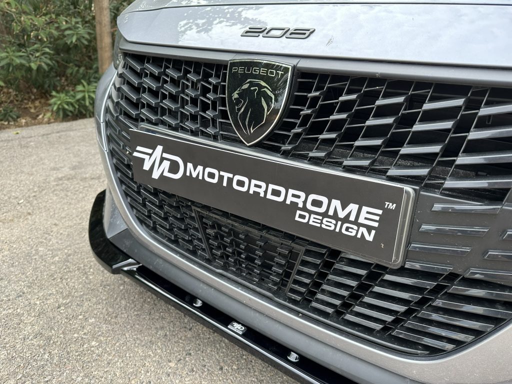 Εικόνα 6 από 10 — Motordrome – Εμπρός Σπλίτερ για Peugeot 208 Mk2 Facelift (2023-) – 1 Τεμ.  (K173-001)