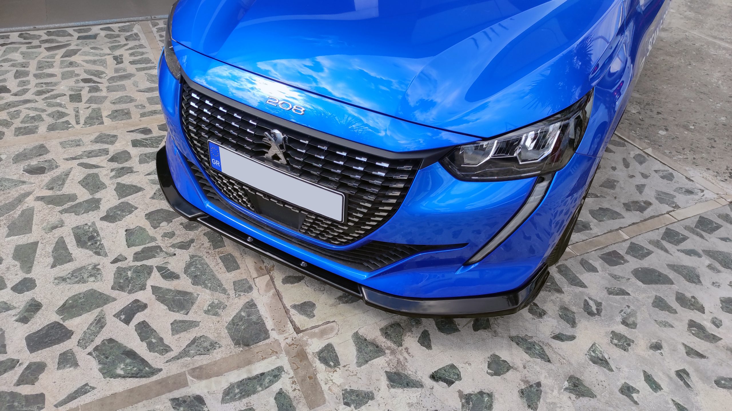 Εικόνα 8 από 10 — Motordrome – Εμπρός Σπλίτερ για Peugeot 208 Mk2 Facelift (2023-) – 1 Τεμ.  (K173-001)