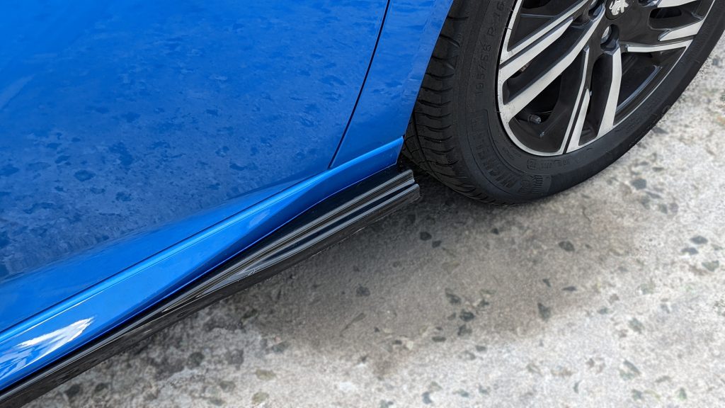 Εικόνα 3 από 3 — Motordrome – Επιπρόσθετα Μαρσπιέ V.1 για Peugeot 208 Mk2 (2019-) – 1 Σετ. (K173-002)