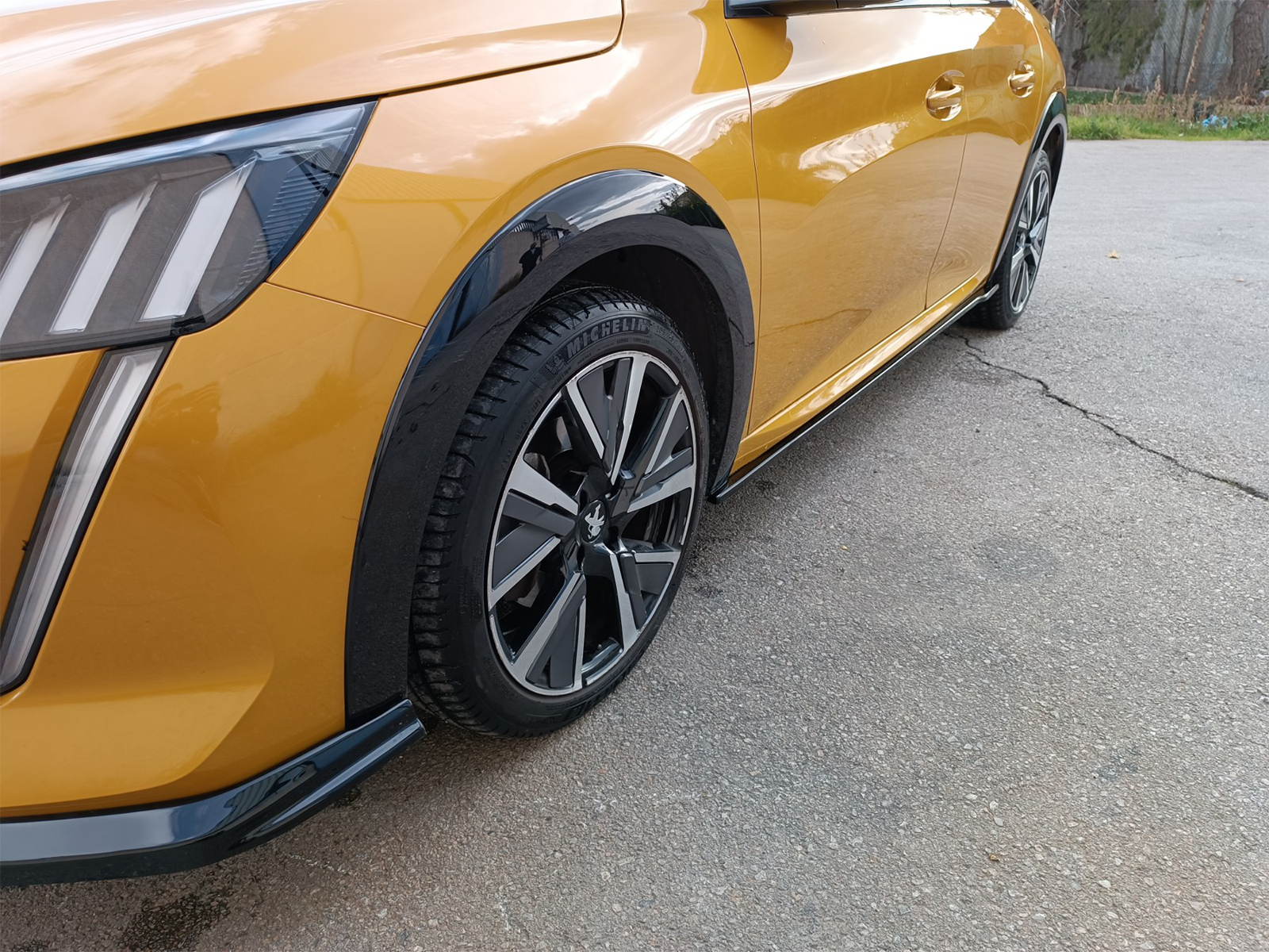 Εικόνα 4 από 8 — Motordrome – Επιπρόσθετα Μαρσπιέ V.2 για Peugeot 208 Mk2 (2019-) – 1 Σετ. (K173-003)