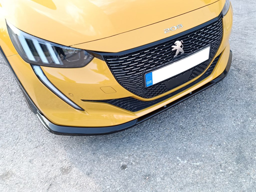 Εικόνα 3 από 5 — Motordrome – Εμπρός Σπλίτερ V.2 για Peugeot 208 Mk2 (2019-2023) – 1 Τεμ.  (K173-004)