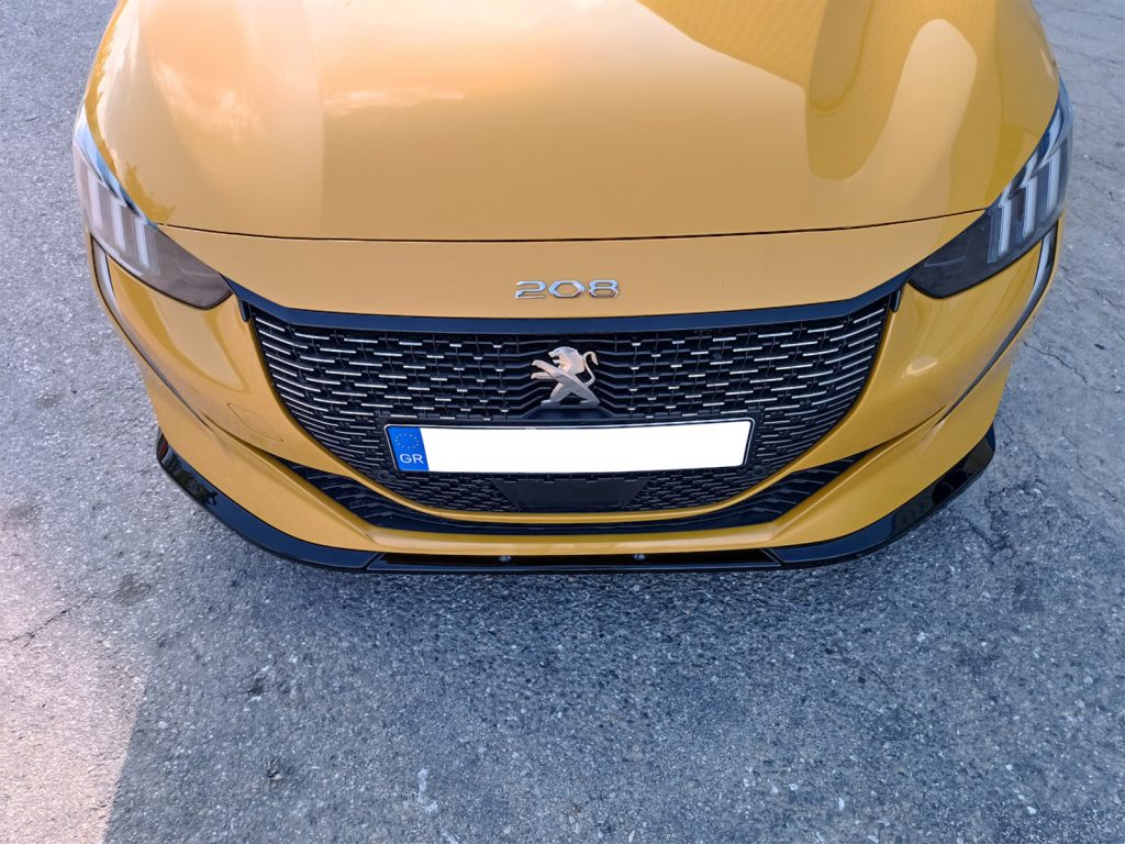 Εικόνα 4 από 5 — Motordrome – Εμπρός Σπλίτερ V.2 για Peugeot 208 Mk2 (2019-2023) – 1 Τεμ.  (K173-004)