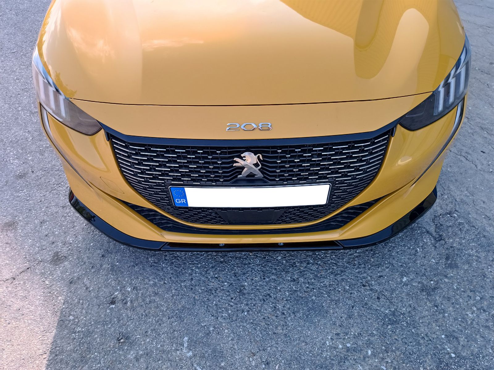 Εικόνα 4 από 5 — Motordrome – Εμπρός Σπλίτερ V.2 για Peugeot 208 Mk2 (2019-2023) – 1 Τεμ.  (K173-004)