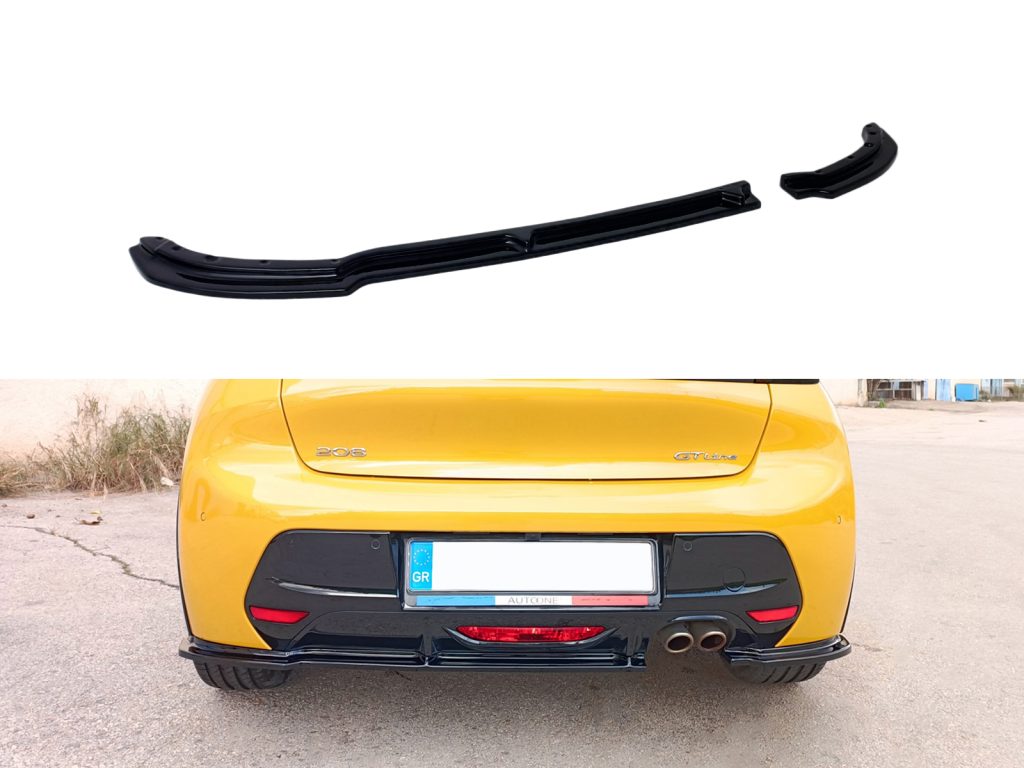 Εικόνα 1 από 7 — Motordrome – Πίσω Σπλίτερ για Peugeot 208 Mk2 (2019-) – 1 Τεμ.  (K173-005)