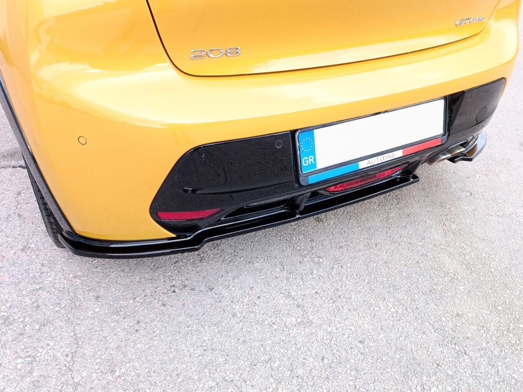 Εικόνα 3 από 7 — Motordrome – Πίσω Σπλίτερ για Peugeot 208 Mk2 (2019-) – 1 Τεμ.  (K173-005)