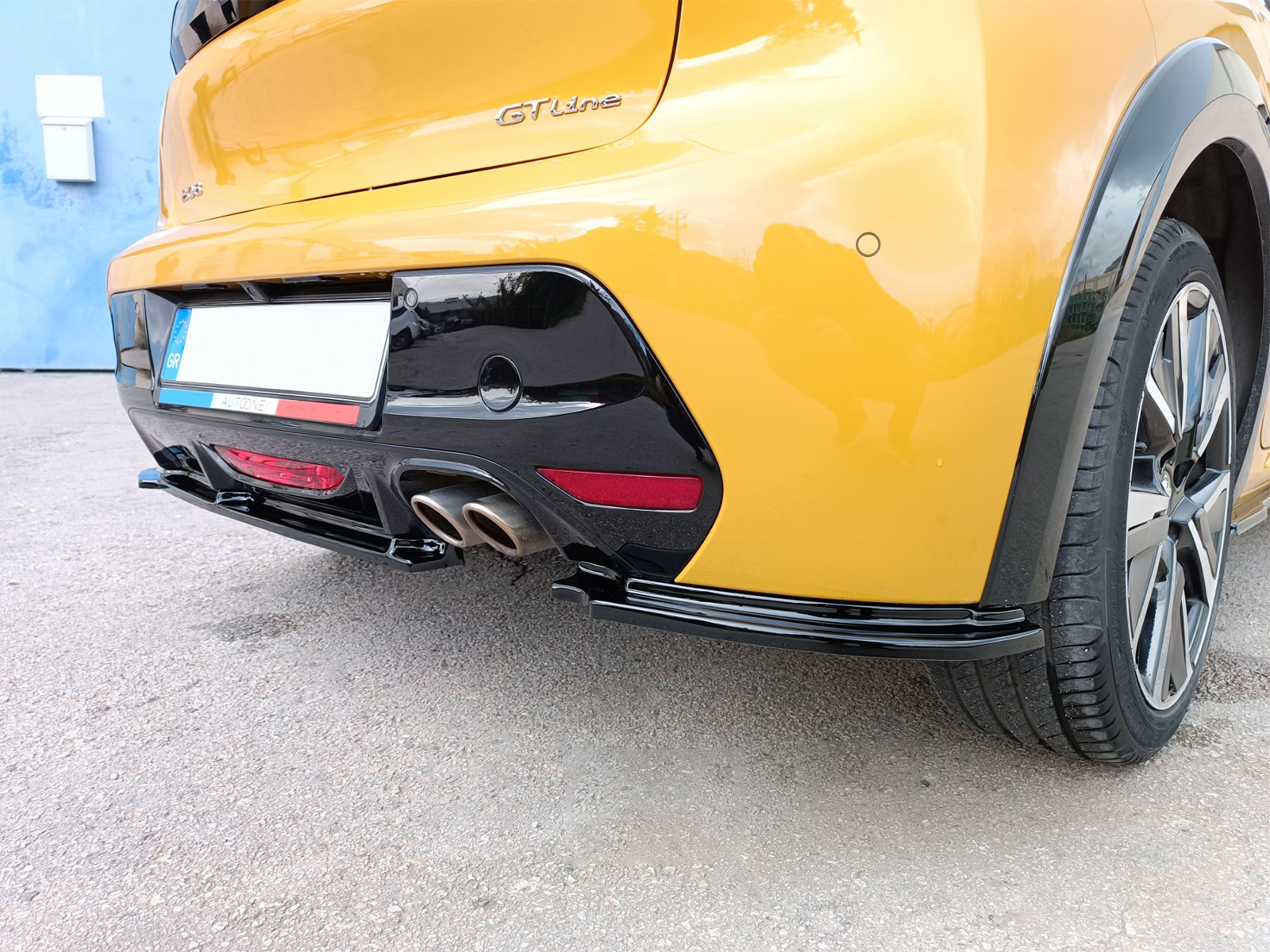 Εικόνα 4 από 7 — Motordrome – Πίσω Σπλίτερ για Peugeot 208 Mk2 (2019-) – 1 Τεμ.  (K173-005)