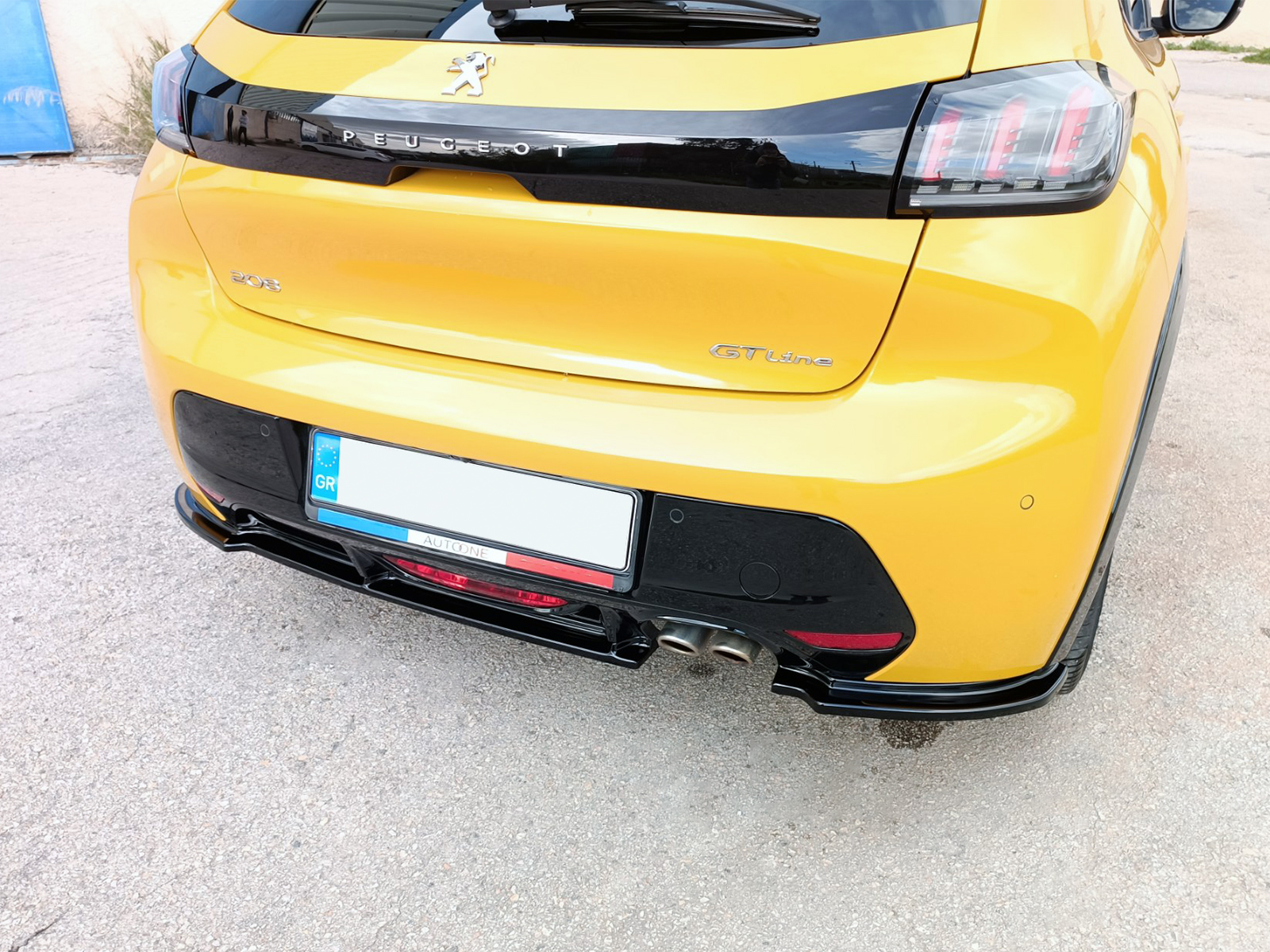 Εικόνα 5 από 7 — Motordrome – Πίσω Σπλίτερ για Peugeot 208 Mk2 (2019-) – 1 Τεμ.  (K173-005)