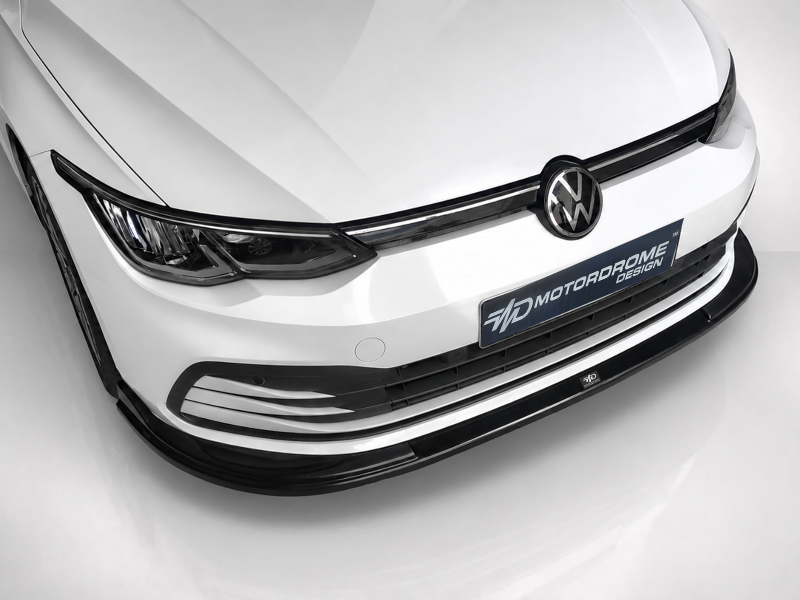 Εικόνα 1 από 3 — Motordrome – Εμπρός Σπλίτερ για Volkswagen Golf Mk8 – 1 Τεμ.  (K174-001)