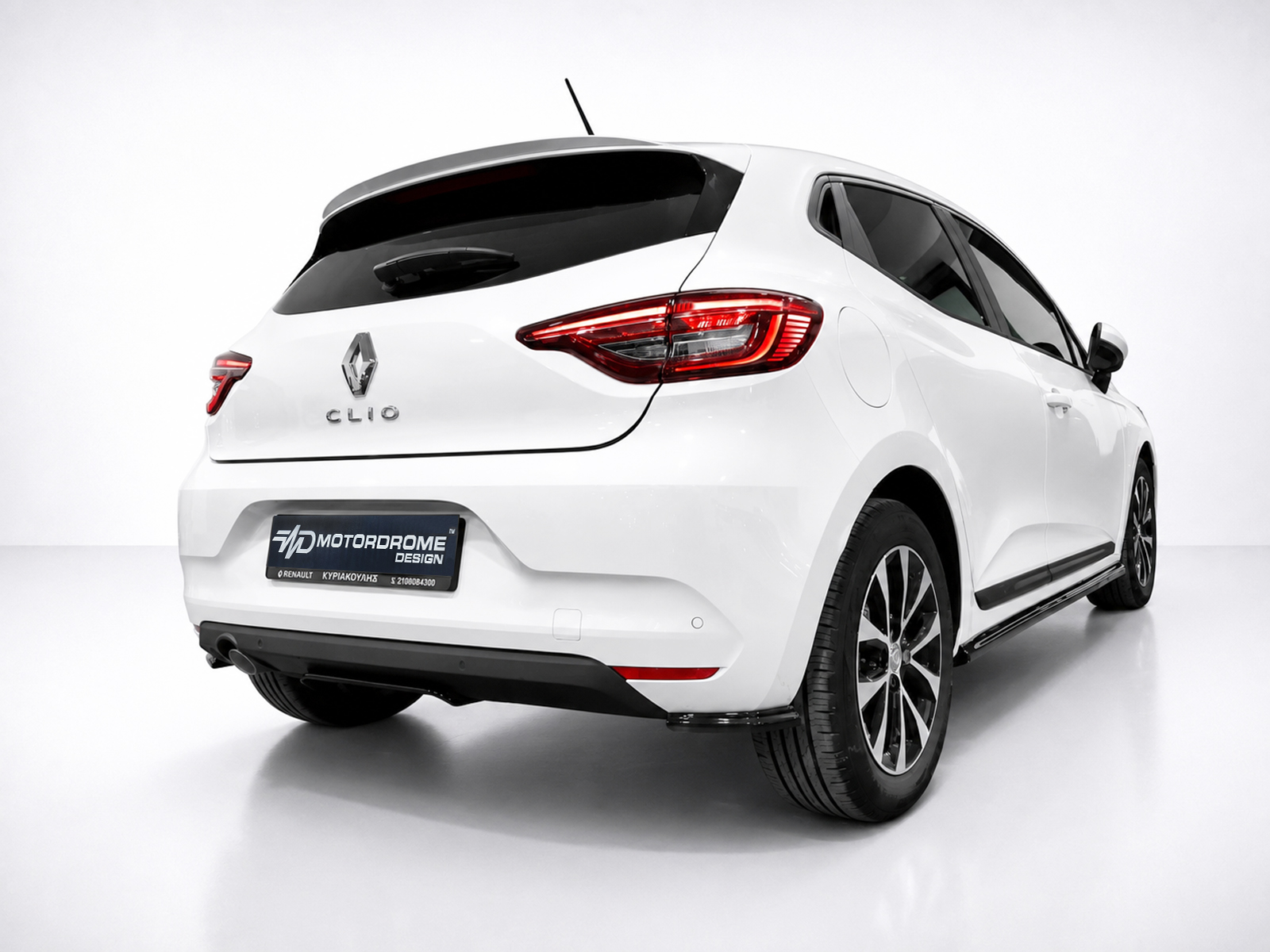 Εικόνα 2 από 4 — Motordrome – Επιπρόσθετα Μαρσπιέ για Renault Clio Mk5 (2019-2025) – 1 Σετ. (K175-002)