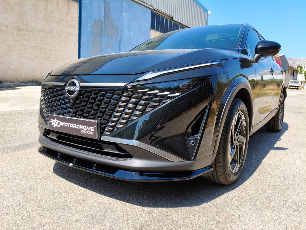 Εικόνα 5 από 11 — Motordrome – Εμπρός Σπλίτερ για Nissan Qashqai J12 (2021-2024) – 1 Τεμ.  (K176-001)