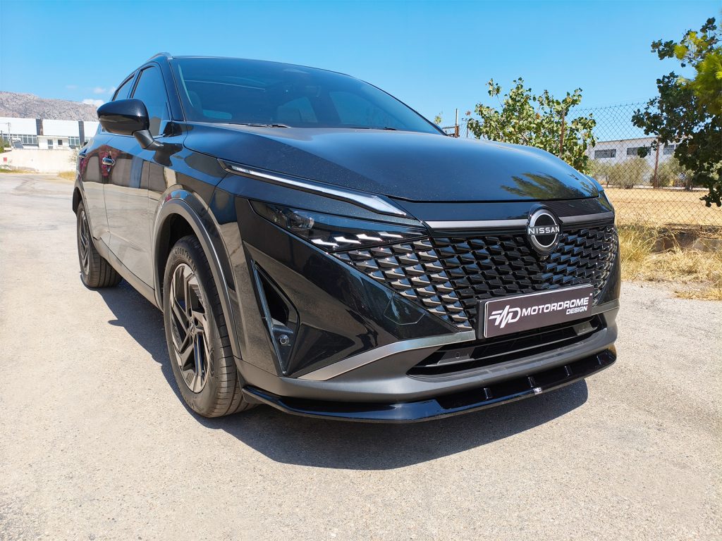 Εικόνα 4 από 11 — Motordrome – Εμπρός Σπλίτερ για Nissan Qashqai J12 (2021-2024) – 1 Τεμ.  (K176-001)