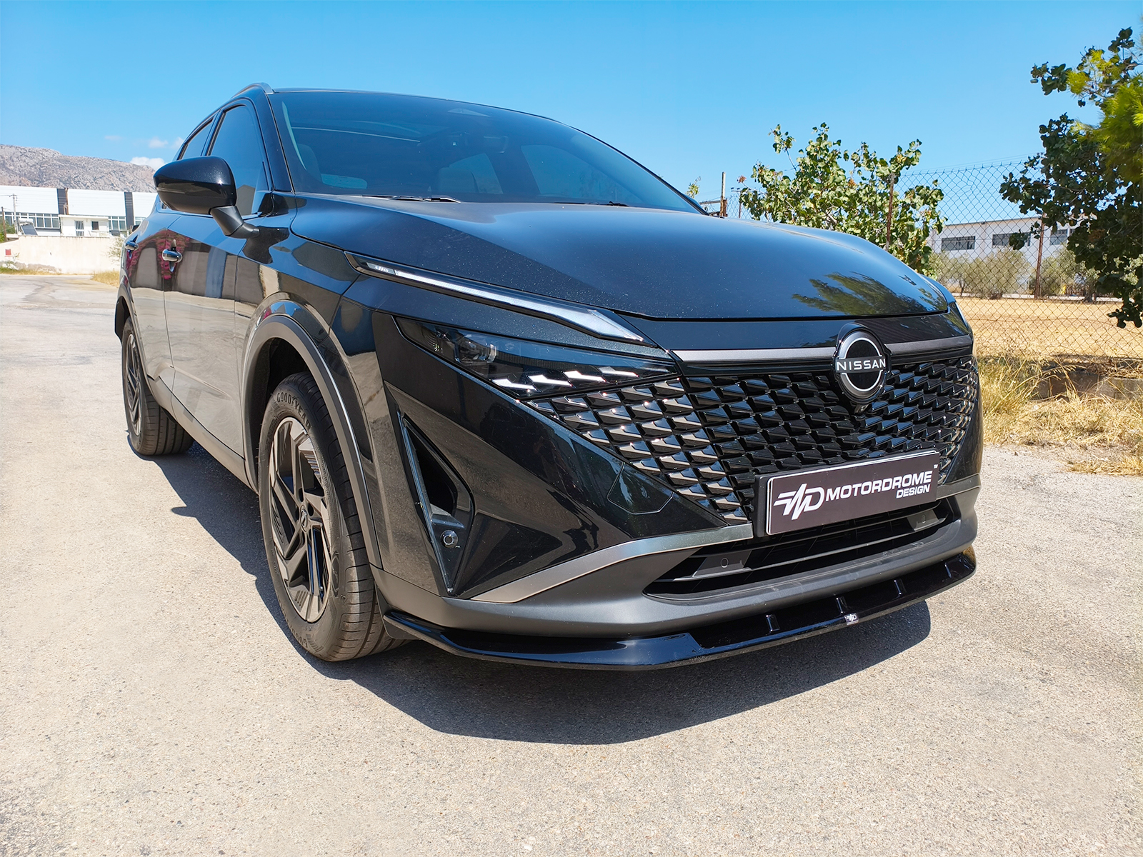 Εικόνα 4 από 11 — Motordrome – Εμπρός Σπλίτερ για Nissan Qashqai J12 (2021-2024) – 1 Τεμ.  (K176-001)