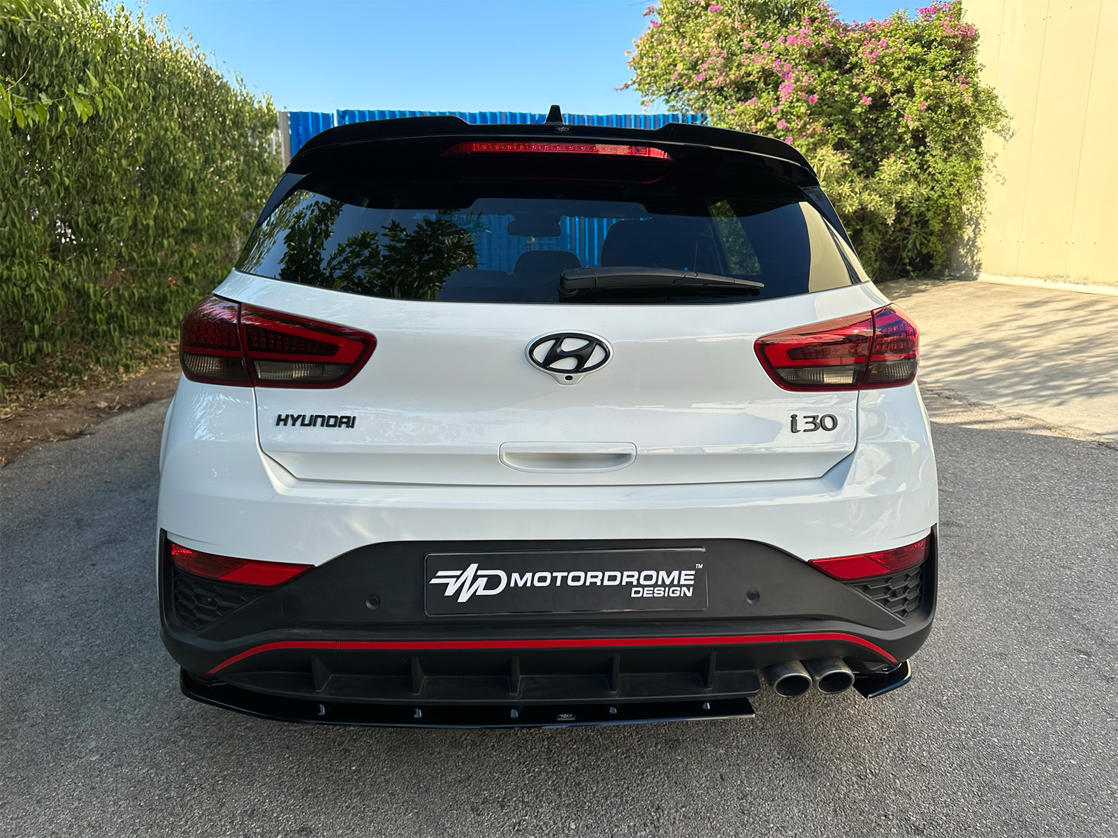 Εικόνα 2 από 6 — Motordrome – Πίσω Σπλίτερ για Hyundai i30 Mk3 N-Line Hatchback Facelift (2020-) – 1 Τεμ.  (K180-002)