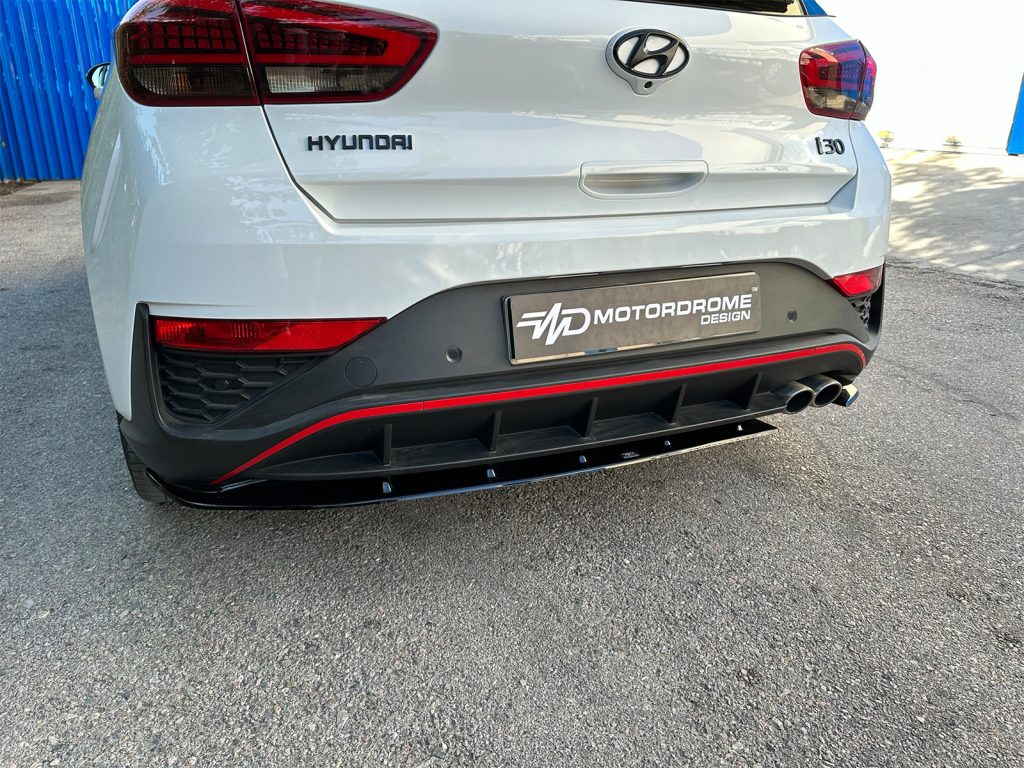 Εικόνα 3 από 6 — Motordrome – Πίσω Σπλίτερ για Hyundai i30 Mk3 N-Line Hatchback Facelift (2020-) – 1 Τεμ.  (K180-002)