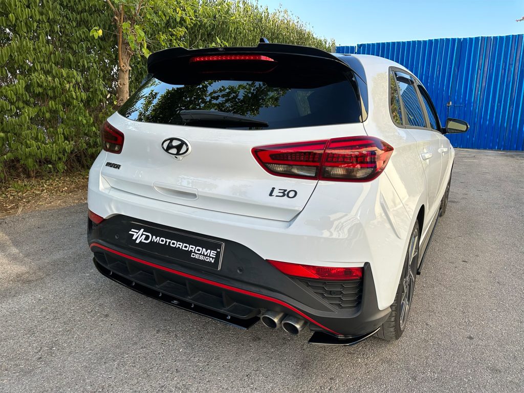 Εικόνα 5 από 6 — Motordrome – Πίσω Σπλίτερ για Hyundai i30 Mk3 N-Line Hatchback Facelift (2020-) – 1 Τεμ.  (K180-002)