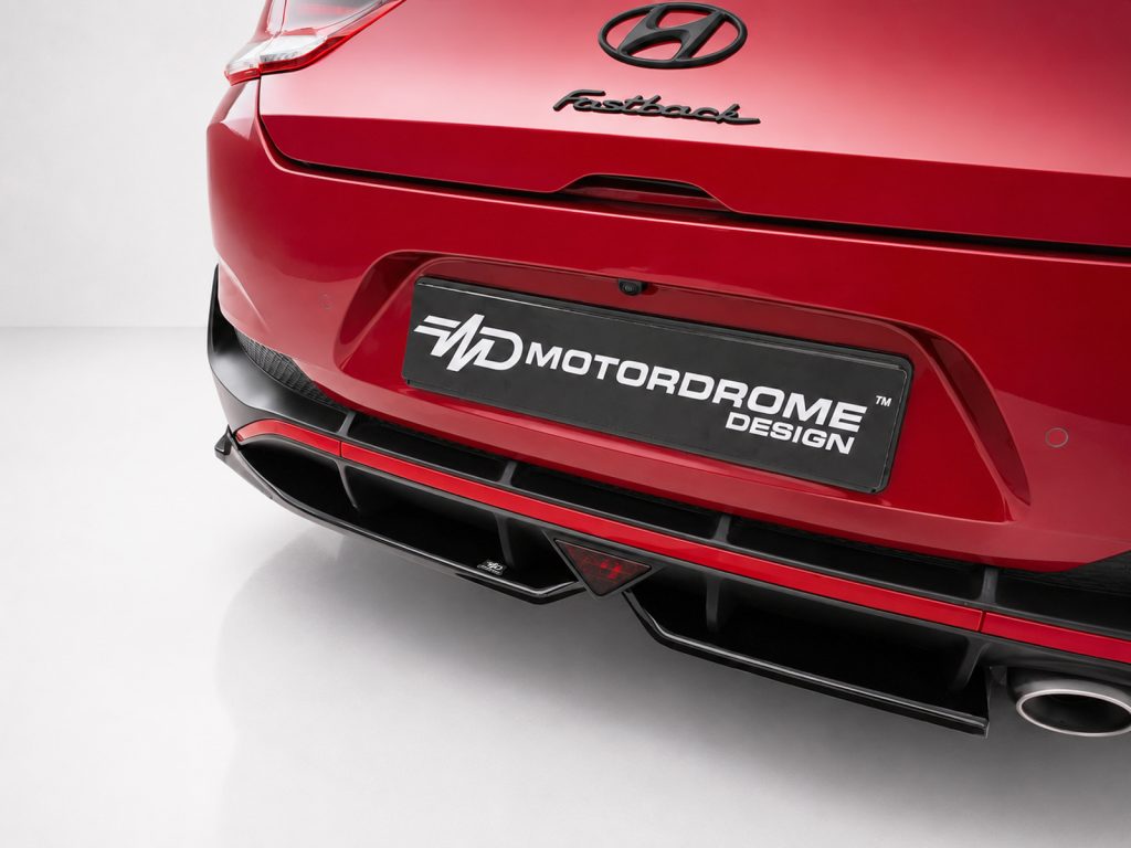 Εικόνα 4 από 5 — Motordrome – Πίσω Σπλίτερ για Hyundai i30 Mk3 N-Line Fastback Facelift – 1 Τεμ.  (K180-005)